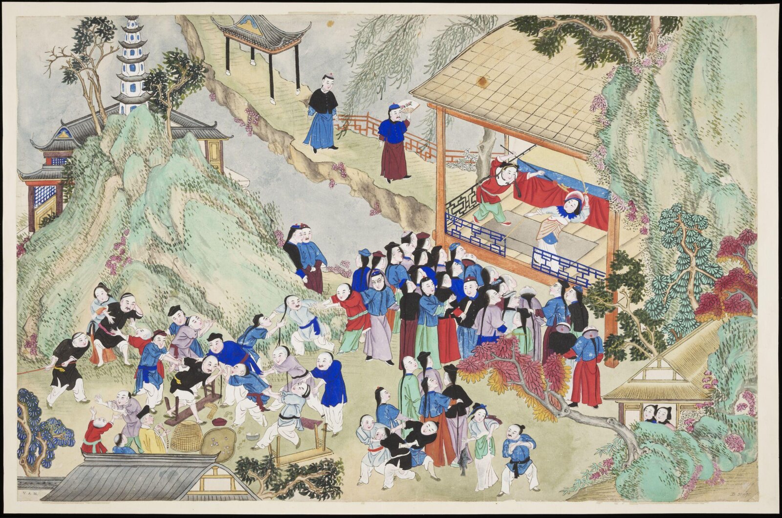Watercolour, 1870-1890