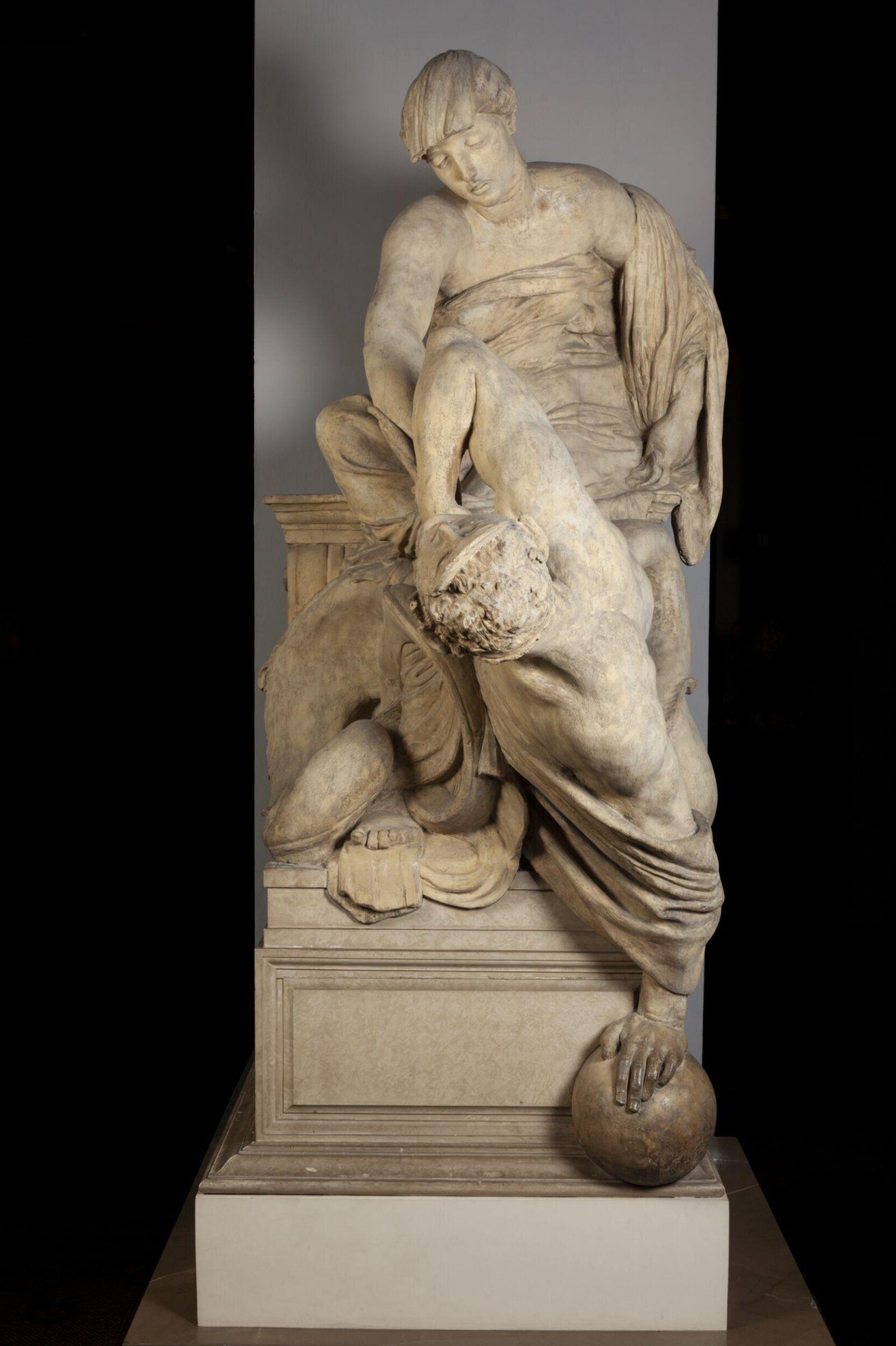 Model for Wellington Monument: Truth and Falsehood, Alfred George Stevens, 1867-8
