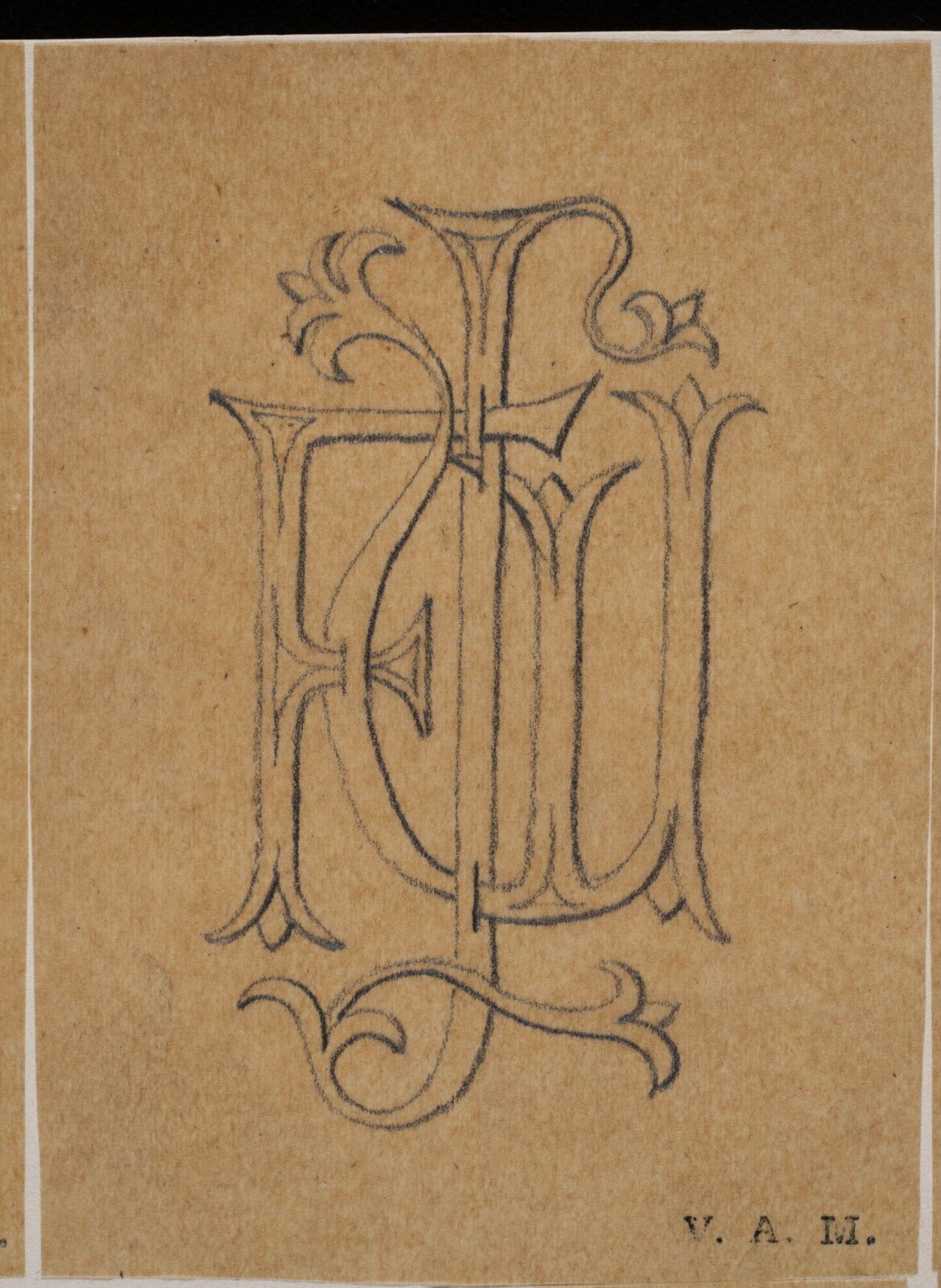 Drawing, John Leighton, 1845-1902