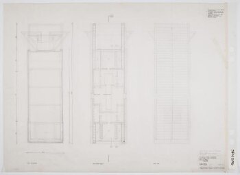 Roof level plans of St Paul's Church Harringay