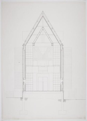 Front elevation of St Paul's Church Harringay