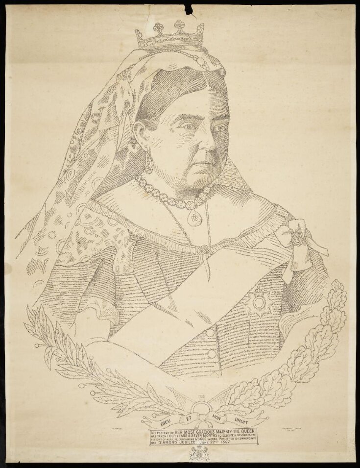 Portrait of Queen Victoria top image