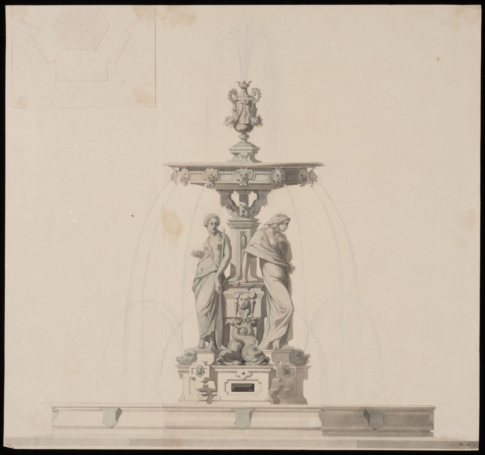 Drawing, Eugene Vittoz, c. 1838-1870