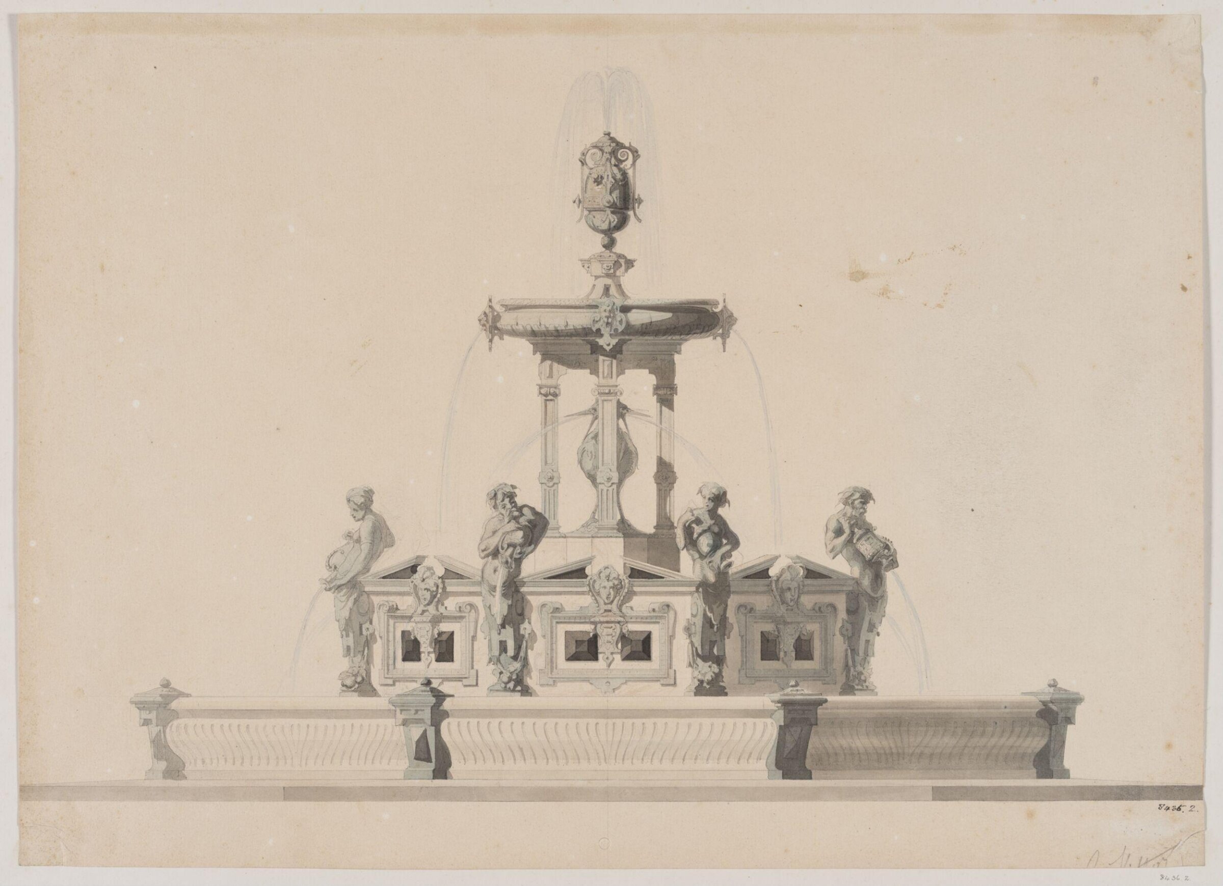 Drawing, Eugene Vittoz, c. 1838-1870