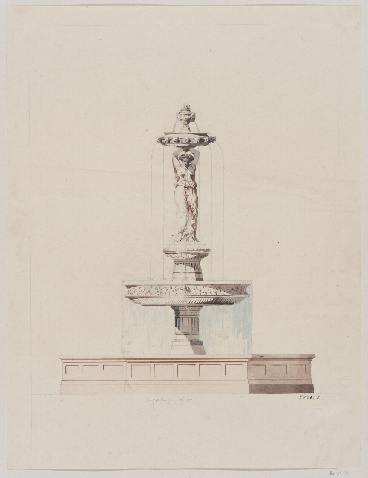 Drawing, Eugene Vittoz, c. 1838-1870