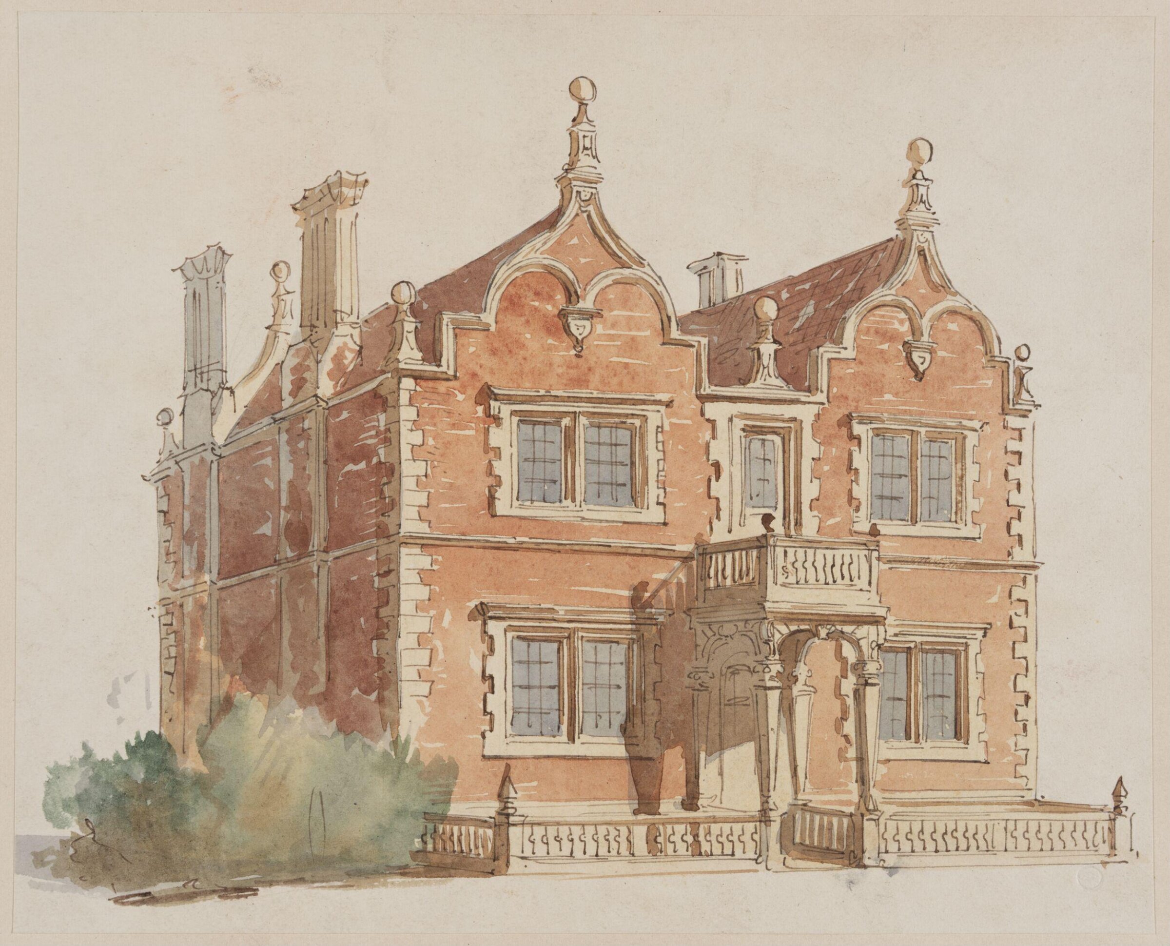 Drawing, Charles James Richardson, c. 1826-1871