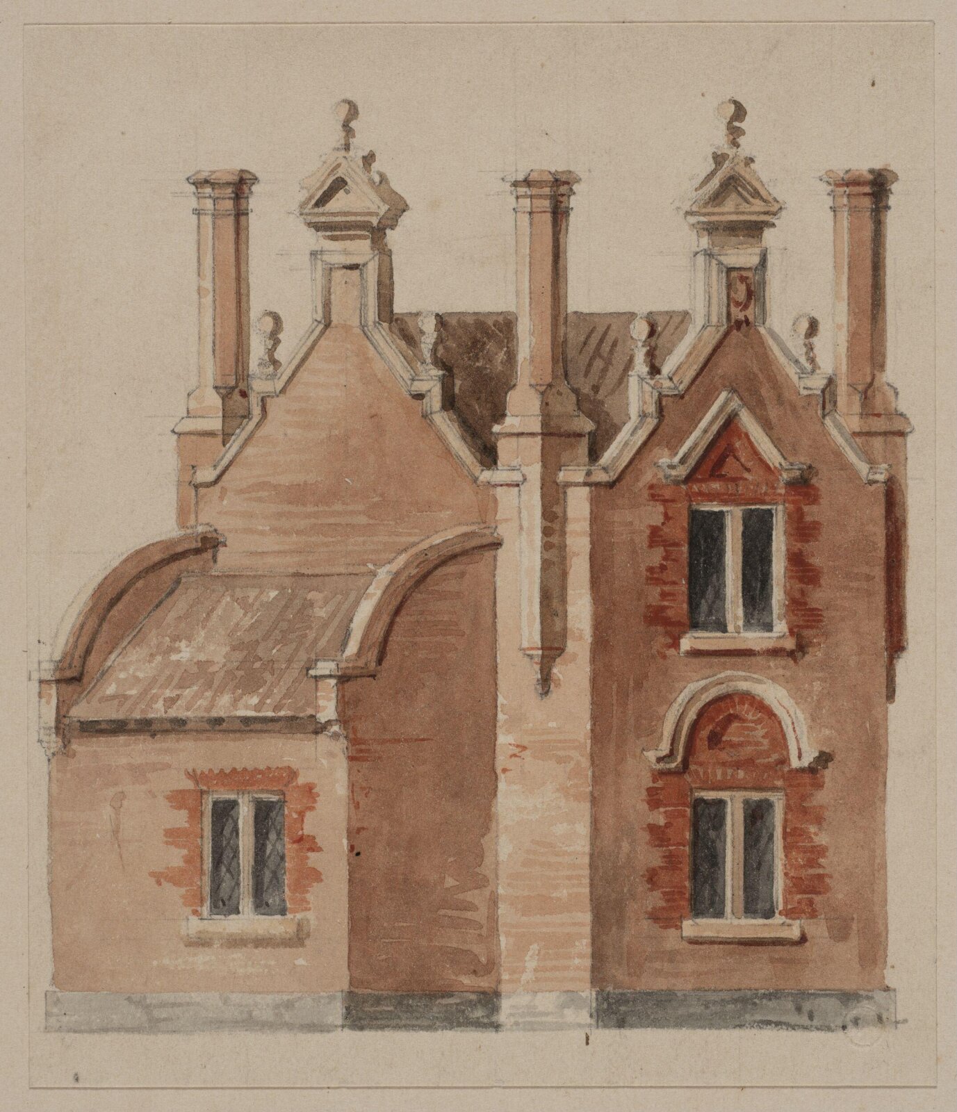 Drawing, Charles James Richardson, c. 1826-1871