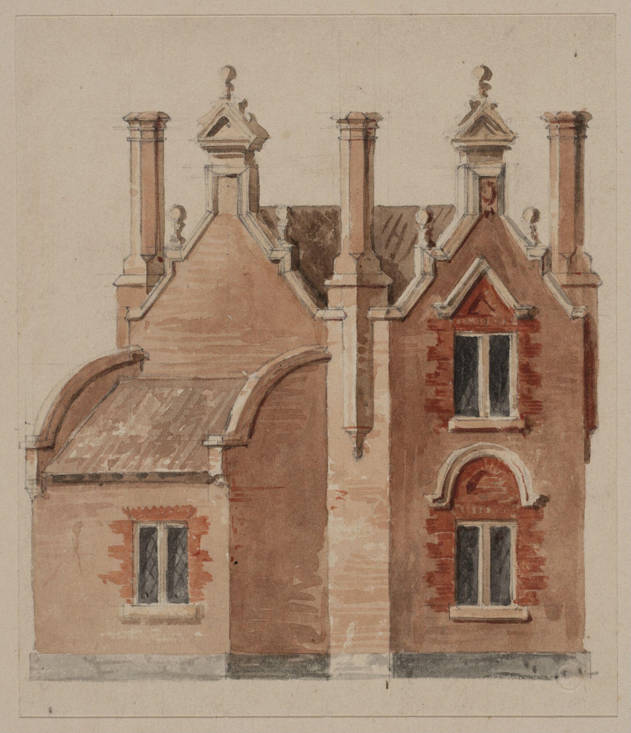 Drawing, Charles James Richardson, c. 1826-1871