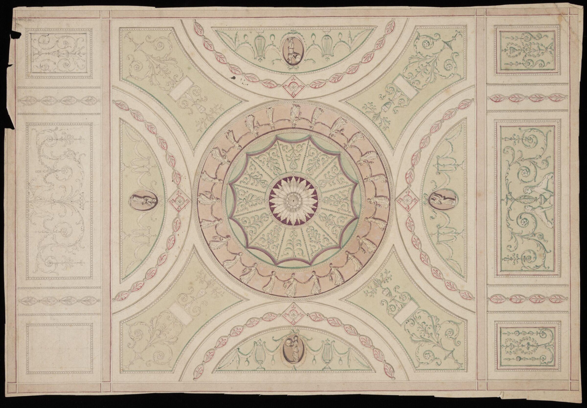 Drawing, William Chambers, ca. 1780s