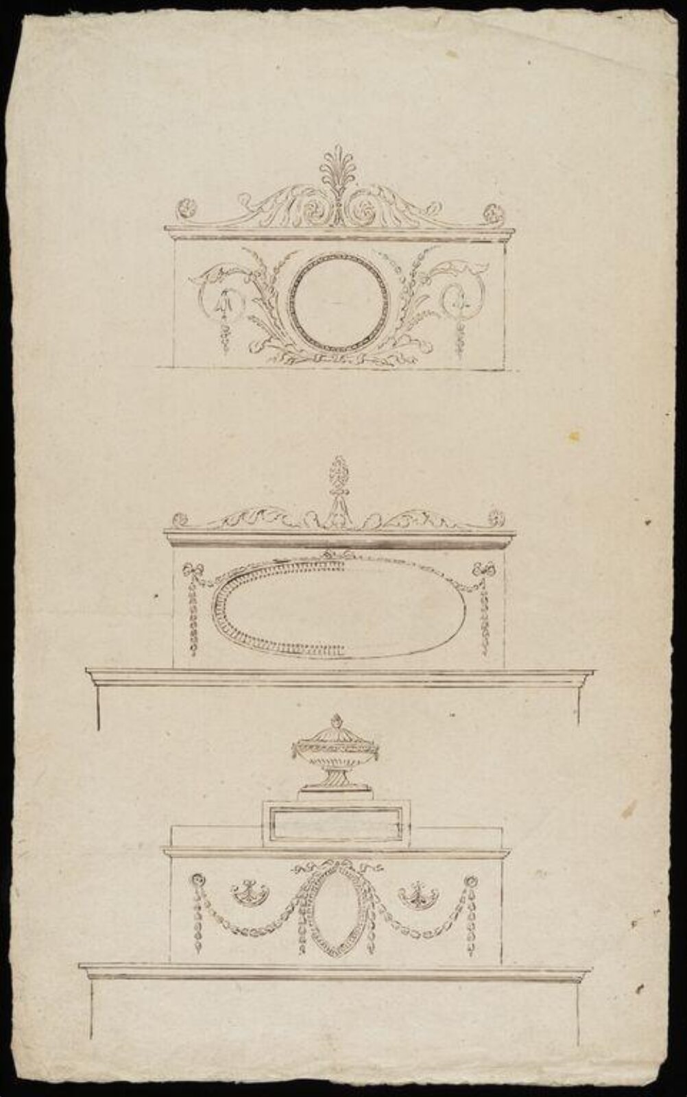 Drawing, William Chambers, c. 1743-1796