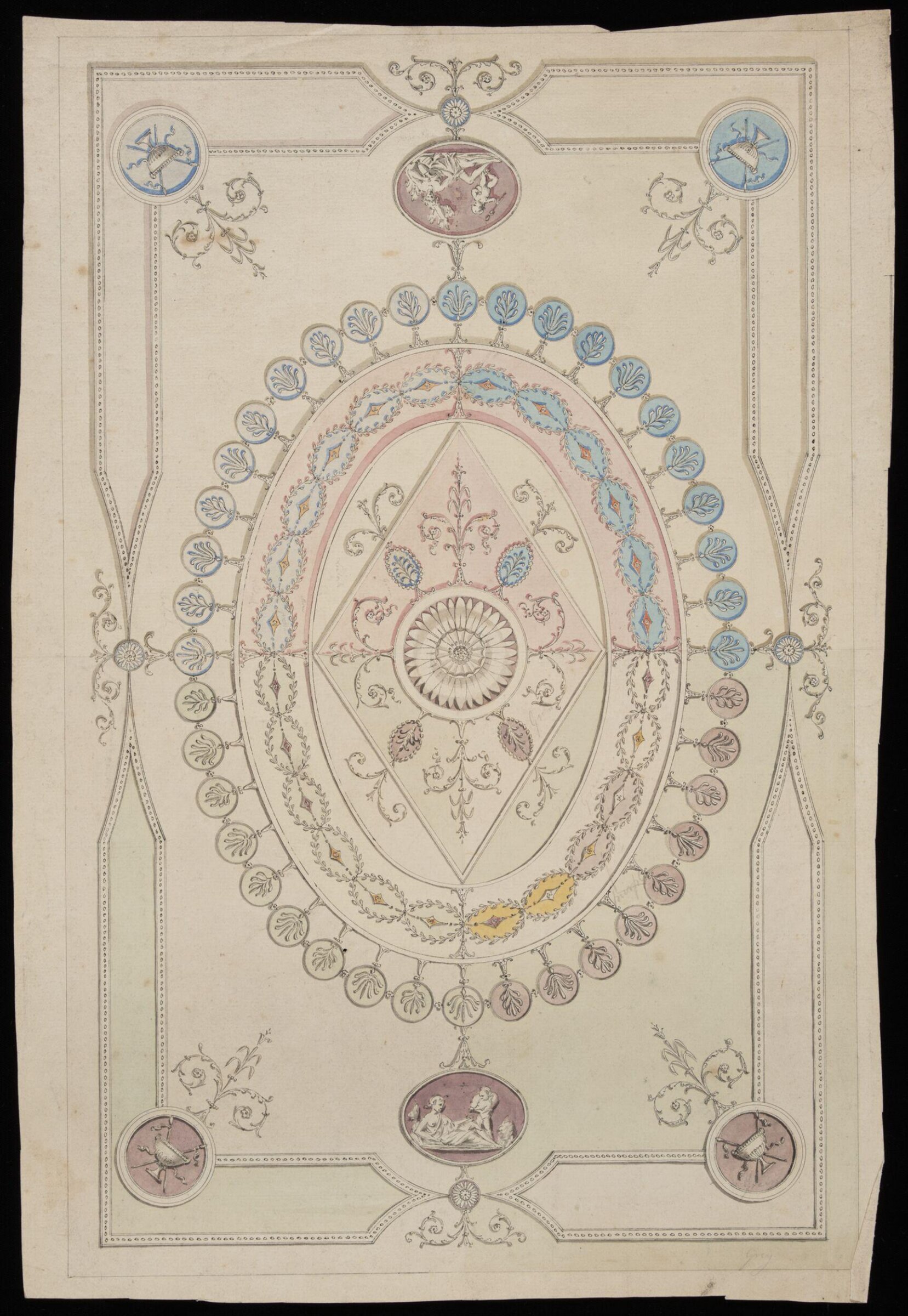 Drawing, William Chambers, ca. 1780s
