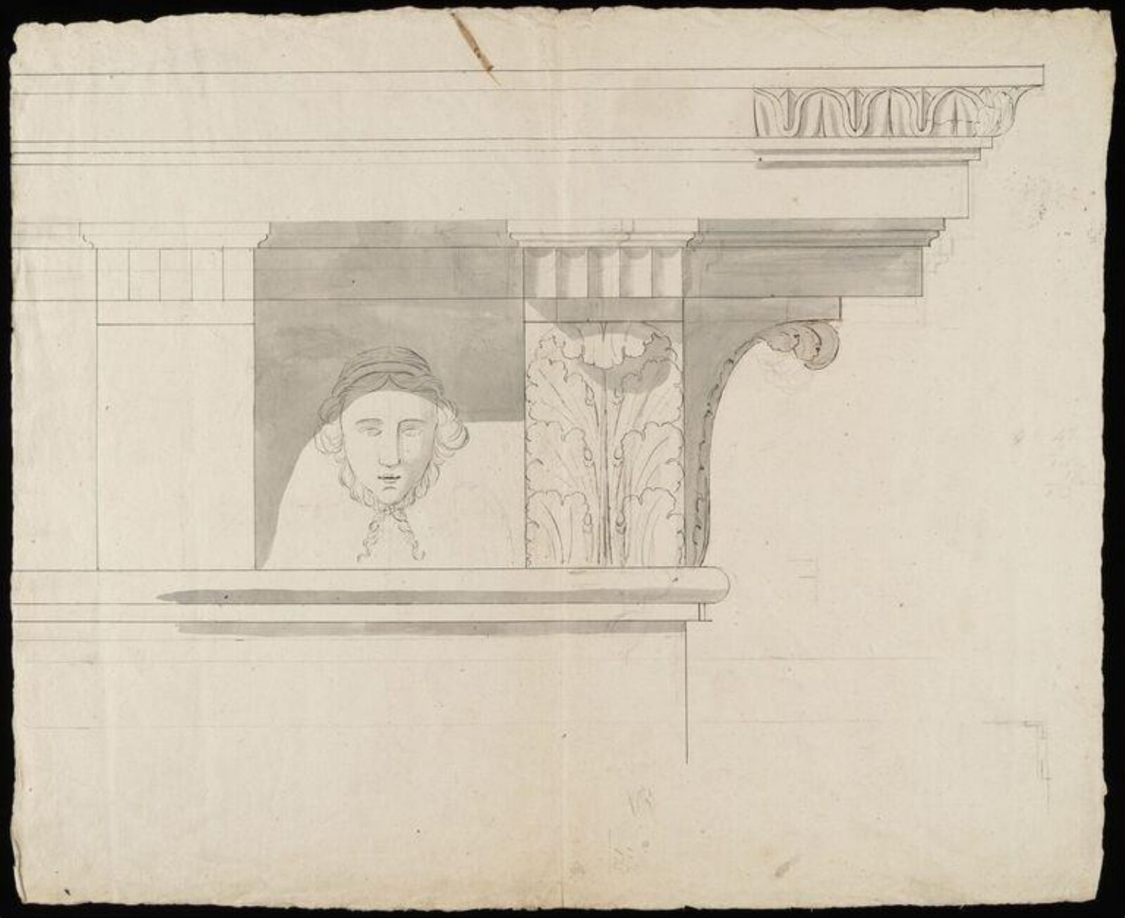 Drawing, William Chambers, c. 1743-1796