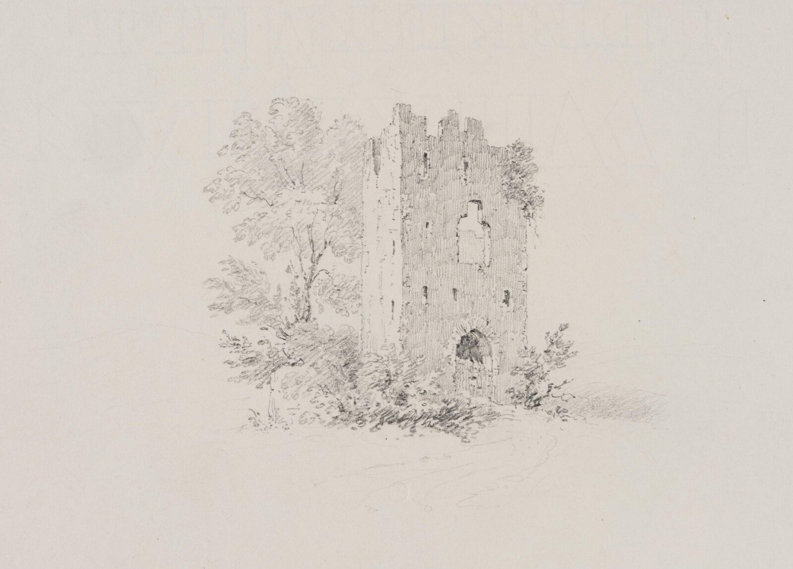 Drawing, Robert Smith, 19th century