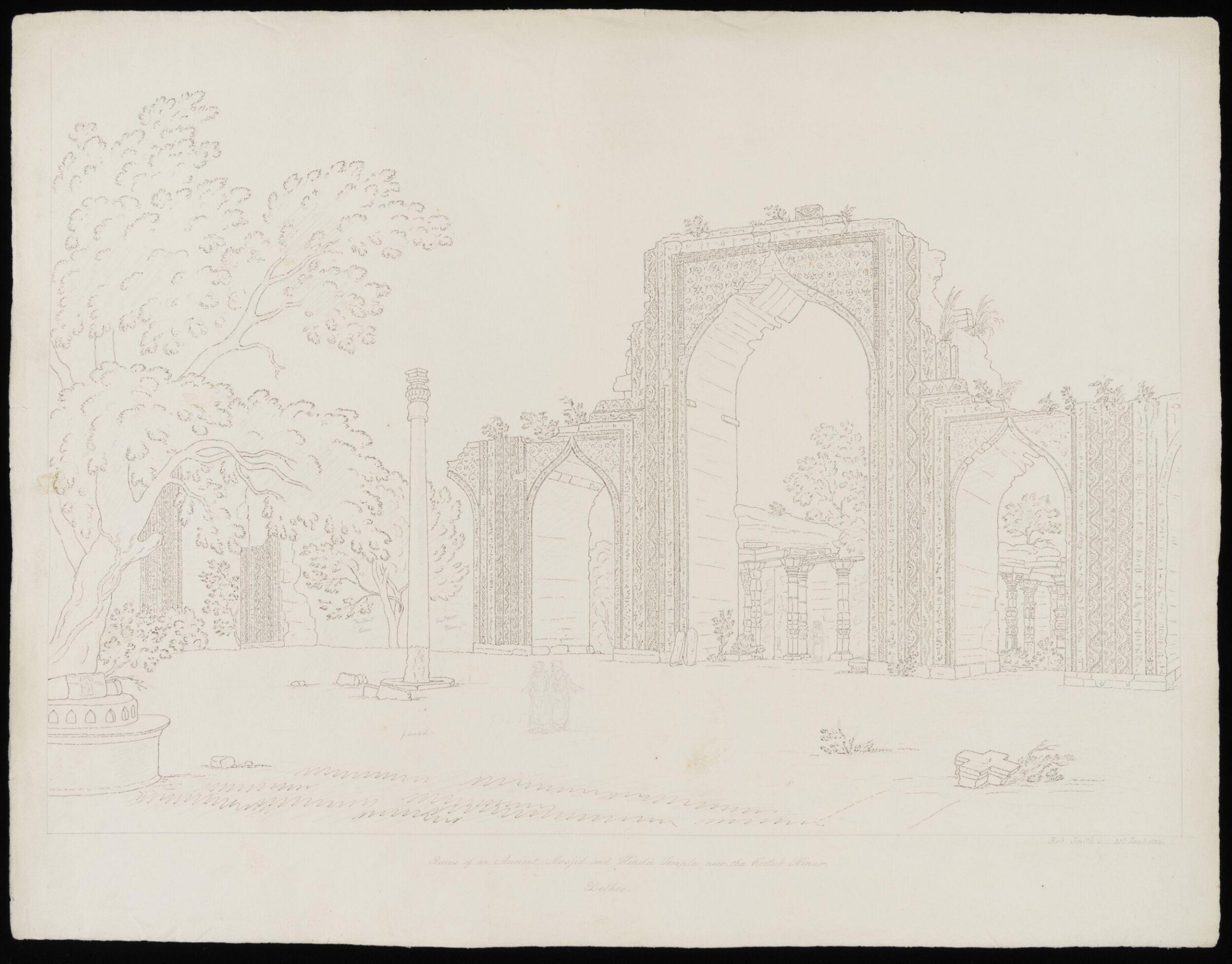 Drawing, Robert Smith, 19th century