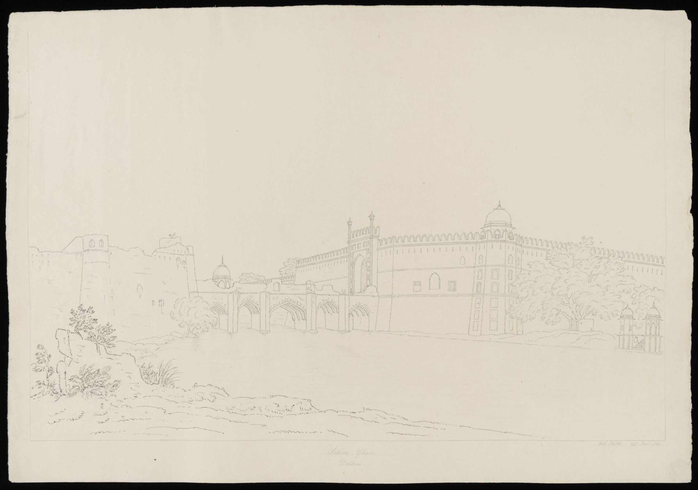 Drawing, Robert Smith, 19th century