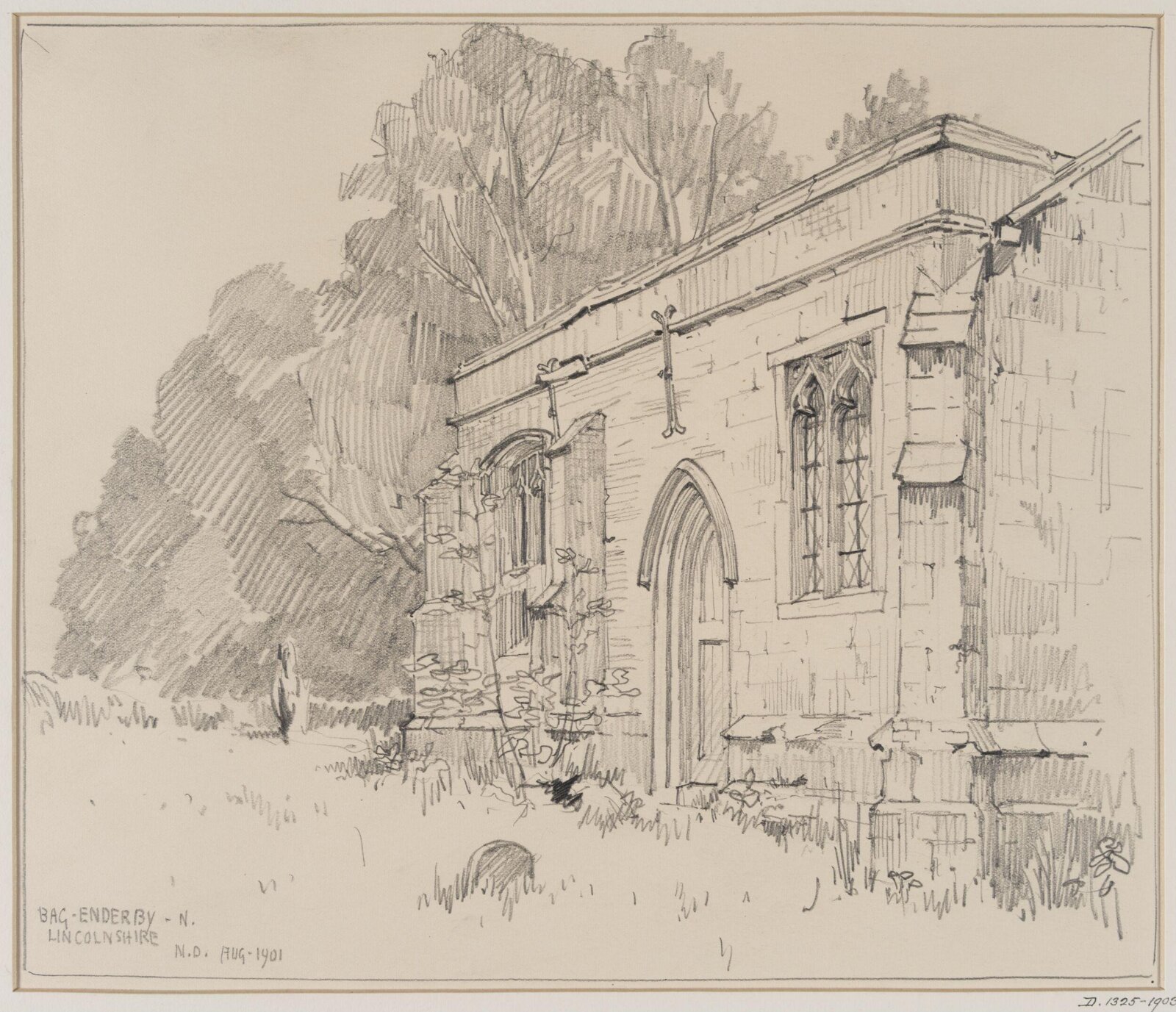 Drawing, Nelson Dawson, August 1901