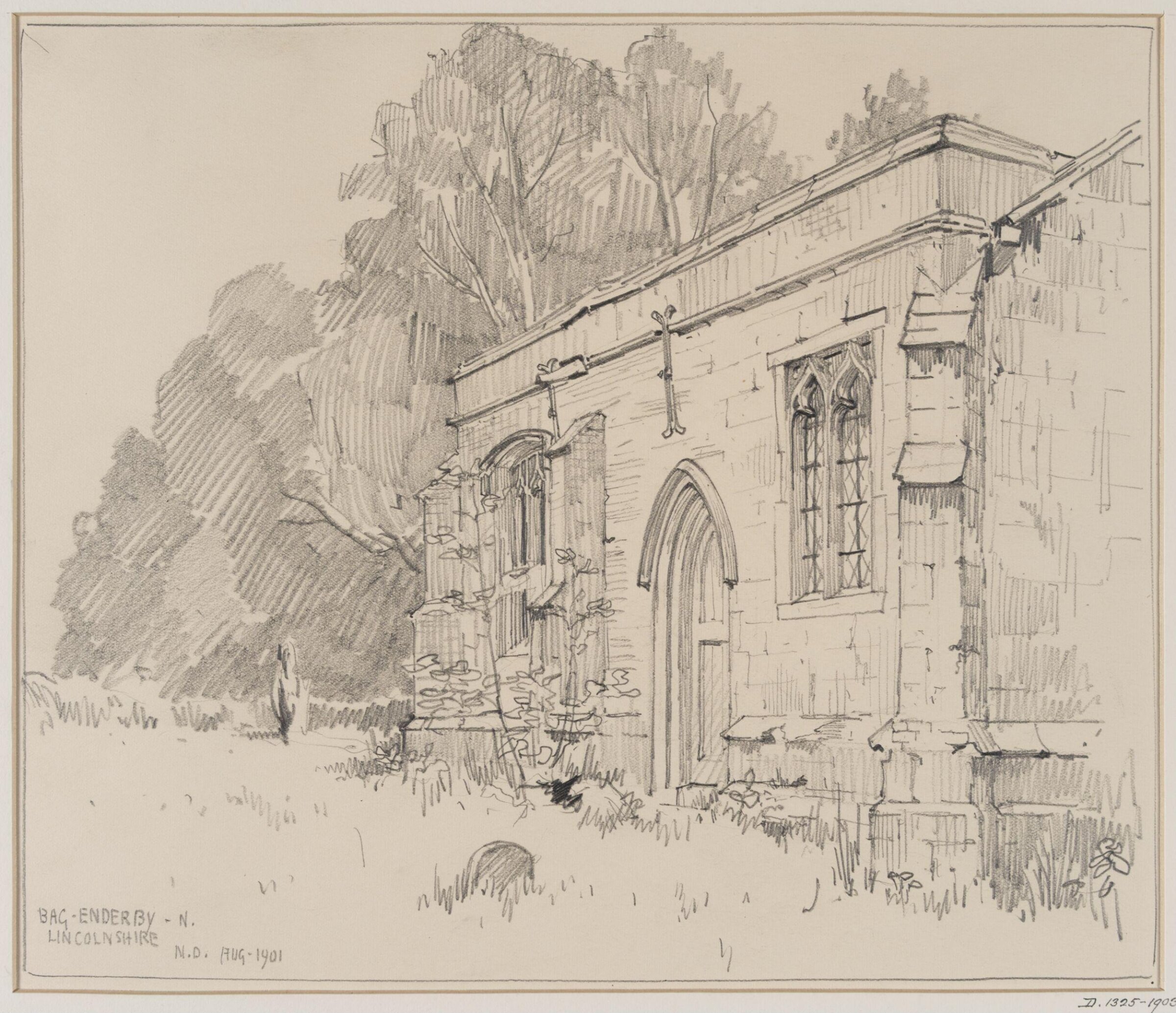 Drawing, Nelson Dawson, August 1901