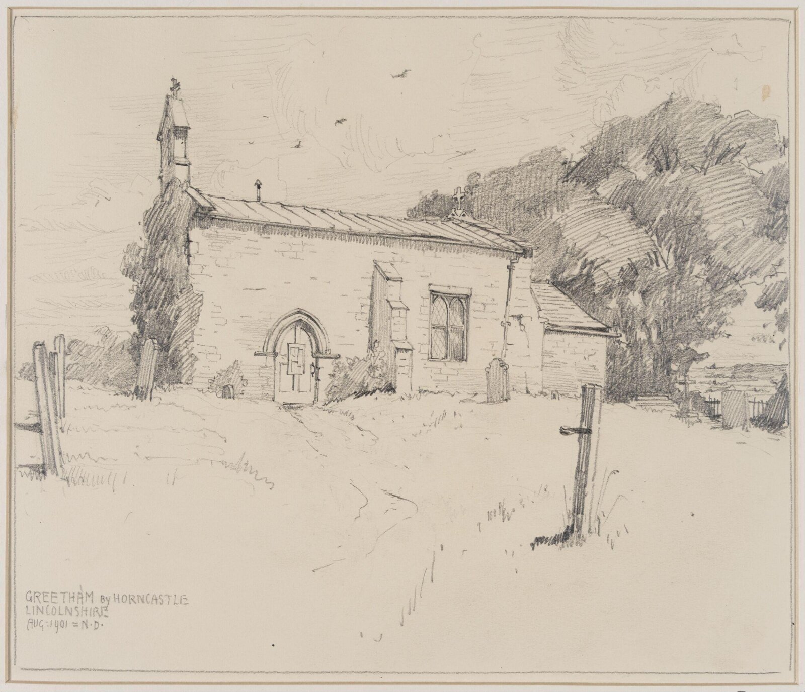 Drawing, Nelson Dawson, August 1901