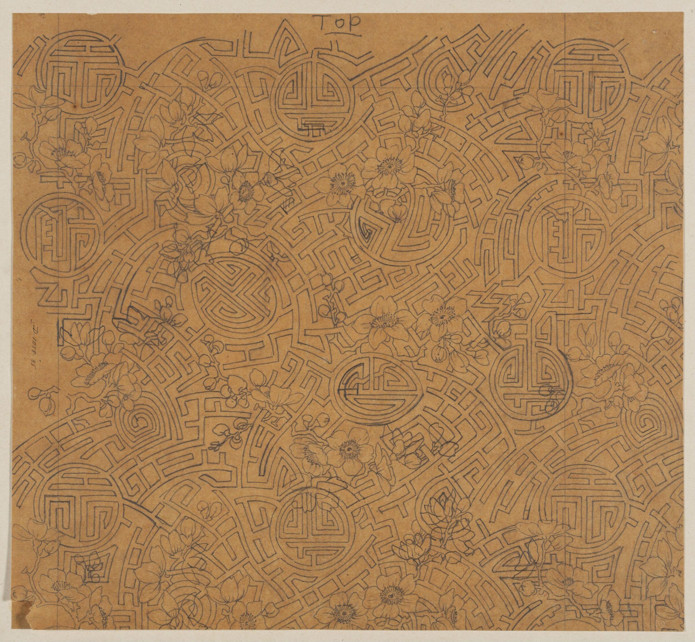Drawing, Bruce James Talbert, 1850-1881