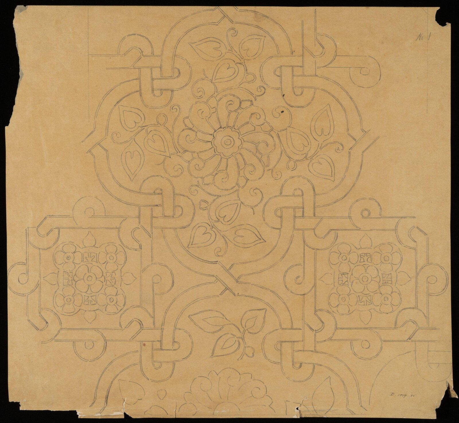 Drawing, Bruce James Talbert, 1850-1881