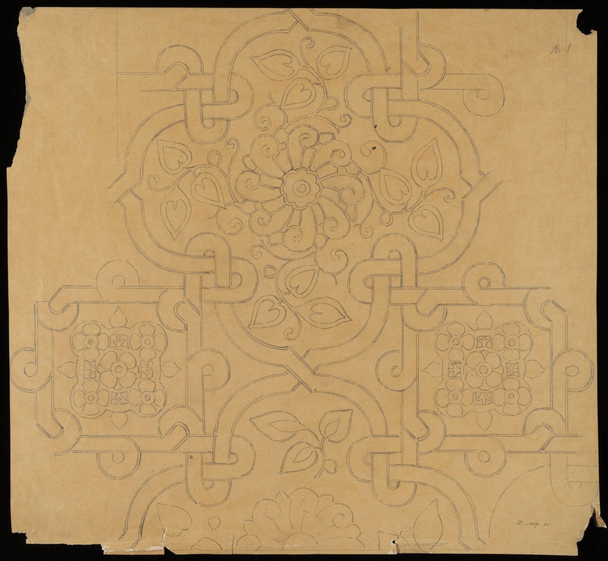 Drawing, Bruce James Talbert, 1850-1881