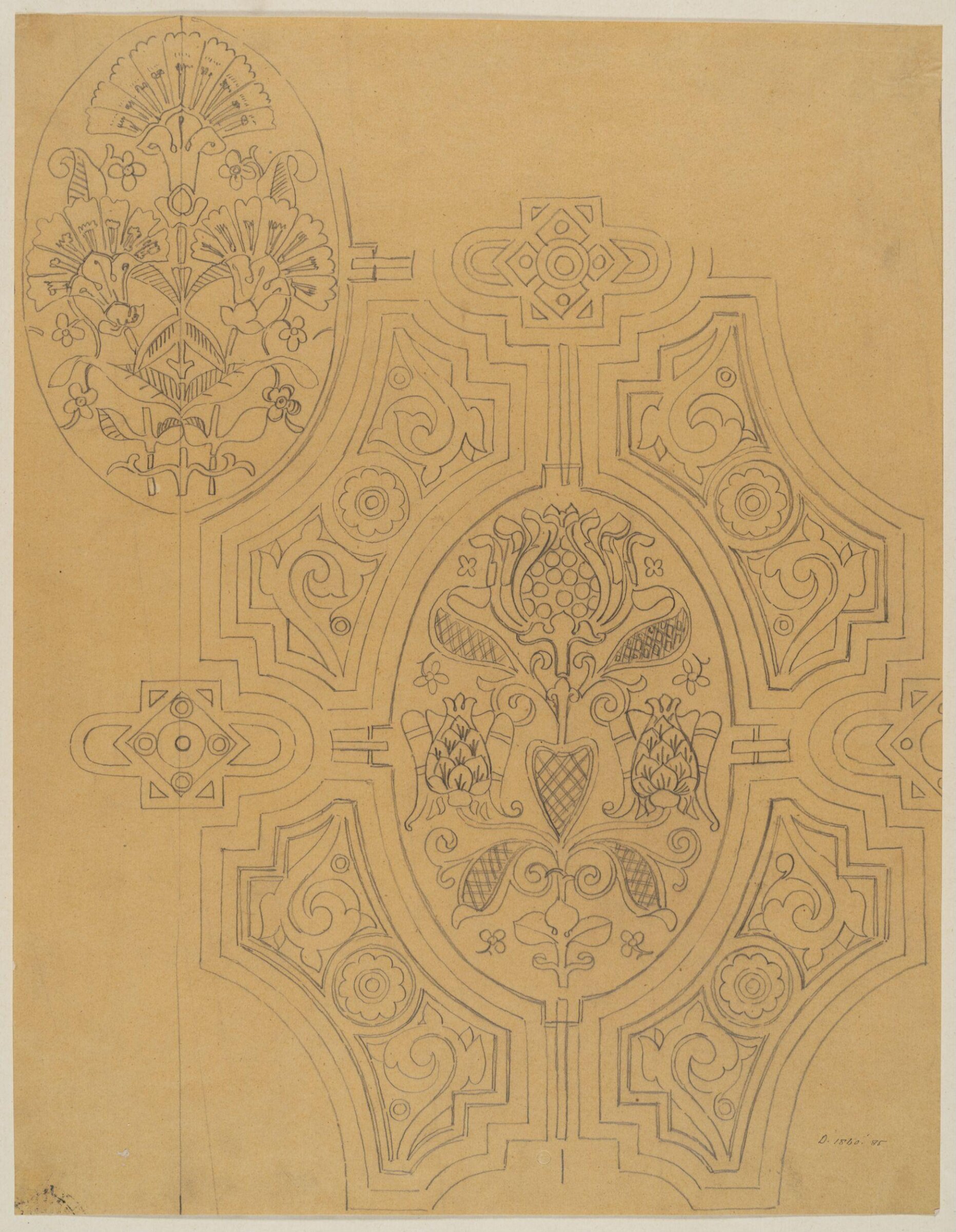 Drawing, Bruce James Talbert, 1850-1881