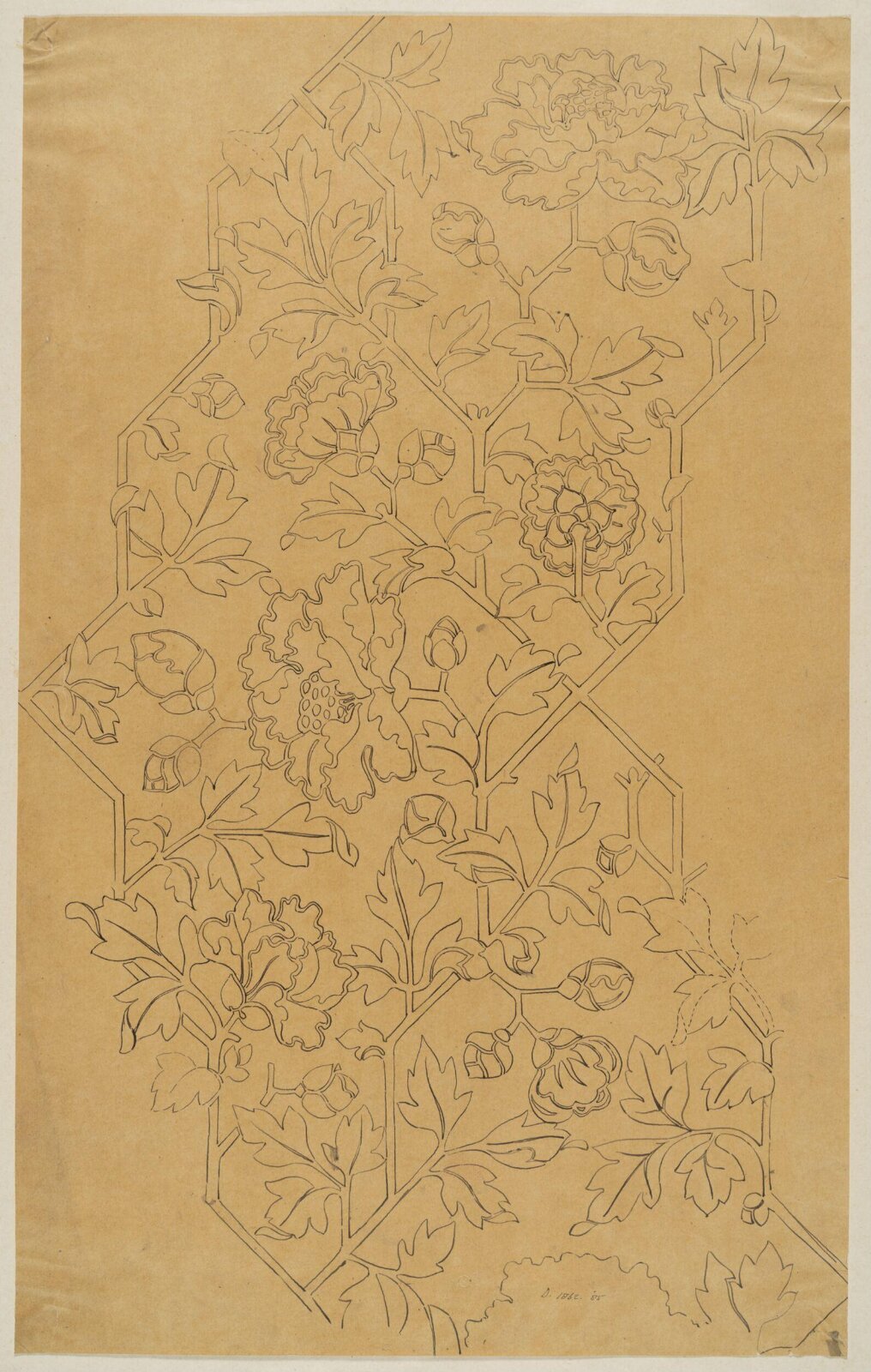 Drawing, Bruce James Talbert, 1850-1881
