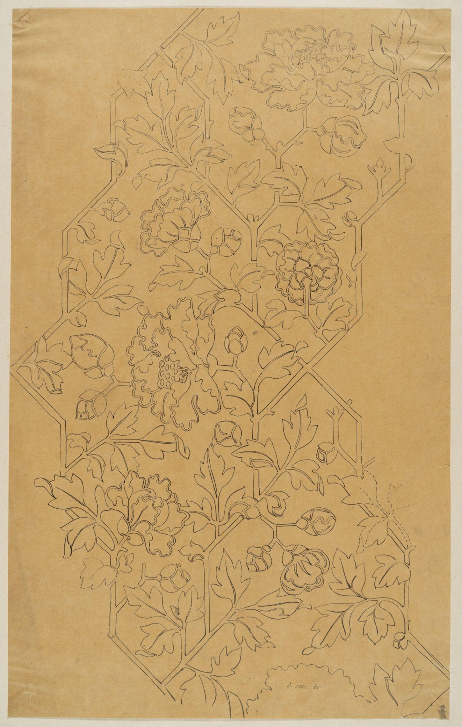 Drawing, Bruce James Talbert, 1850-1881
