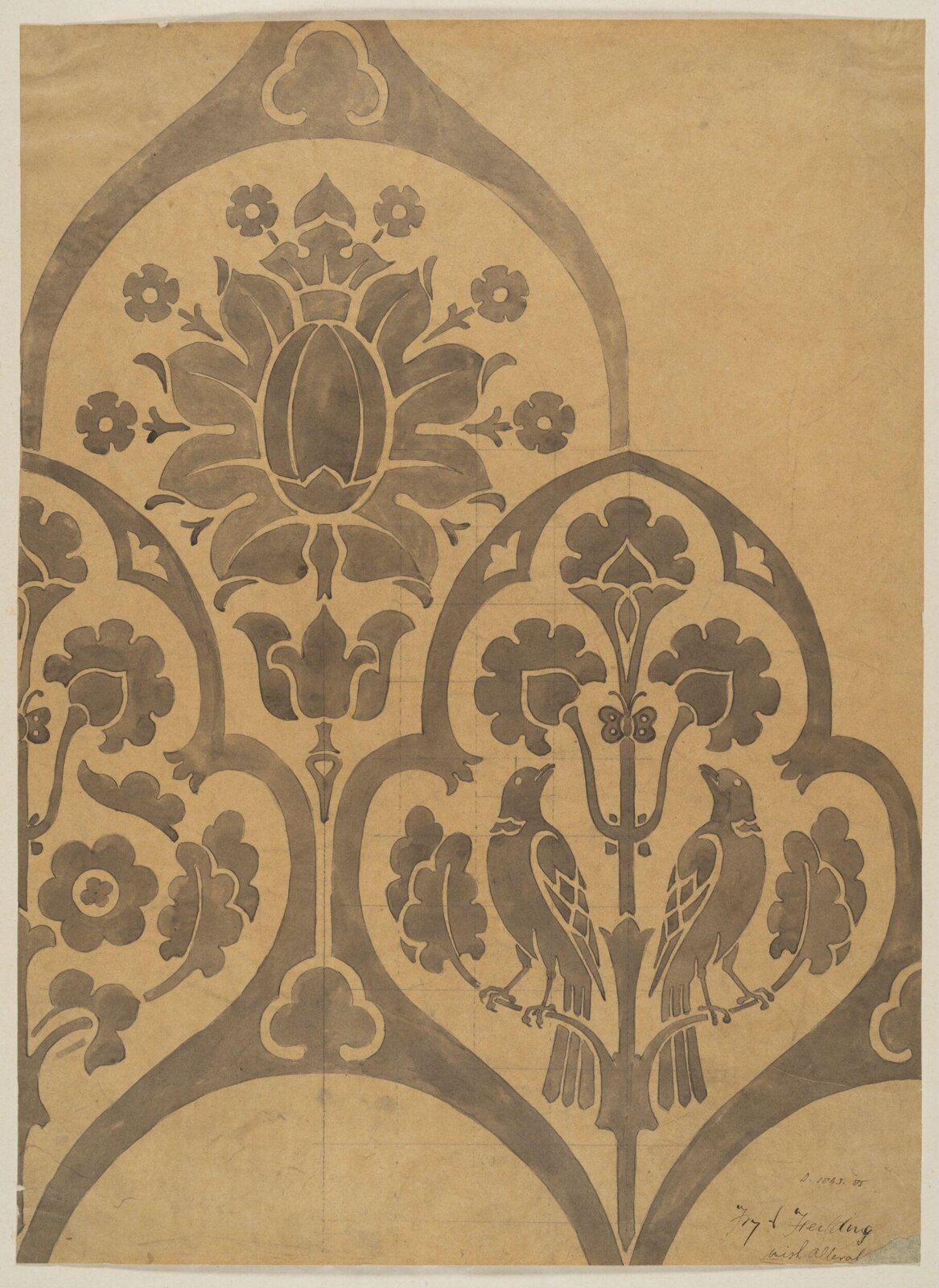 Drawing, Bruce James Talbert, 1850-1881