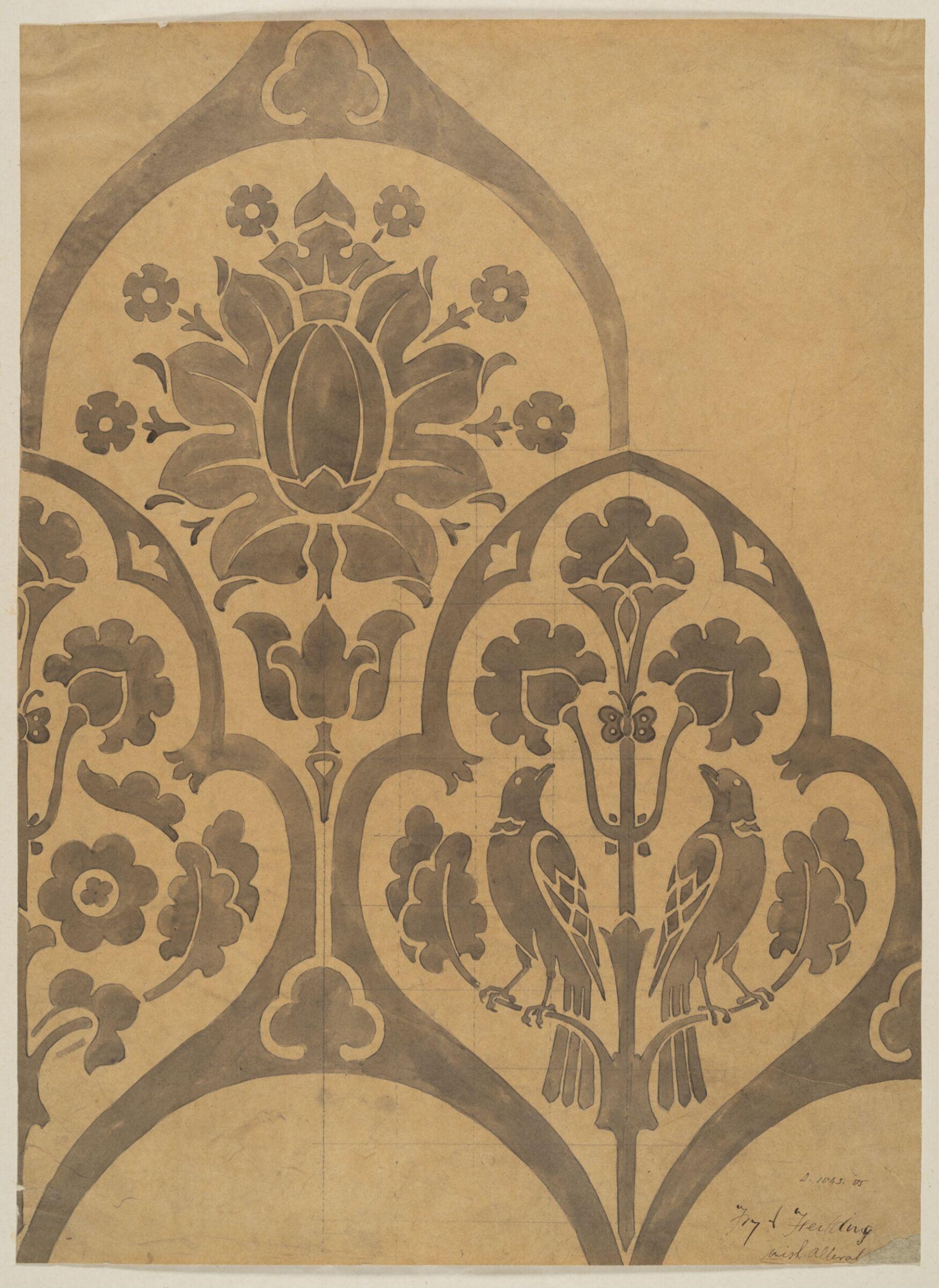 Drawing, Bruce James Talbert, 1850-1881