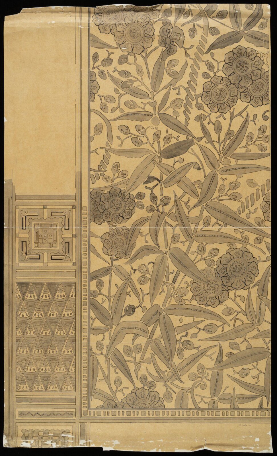 Drawing, Bruce James Talbert, 1850-1881