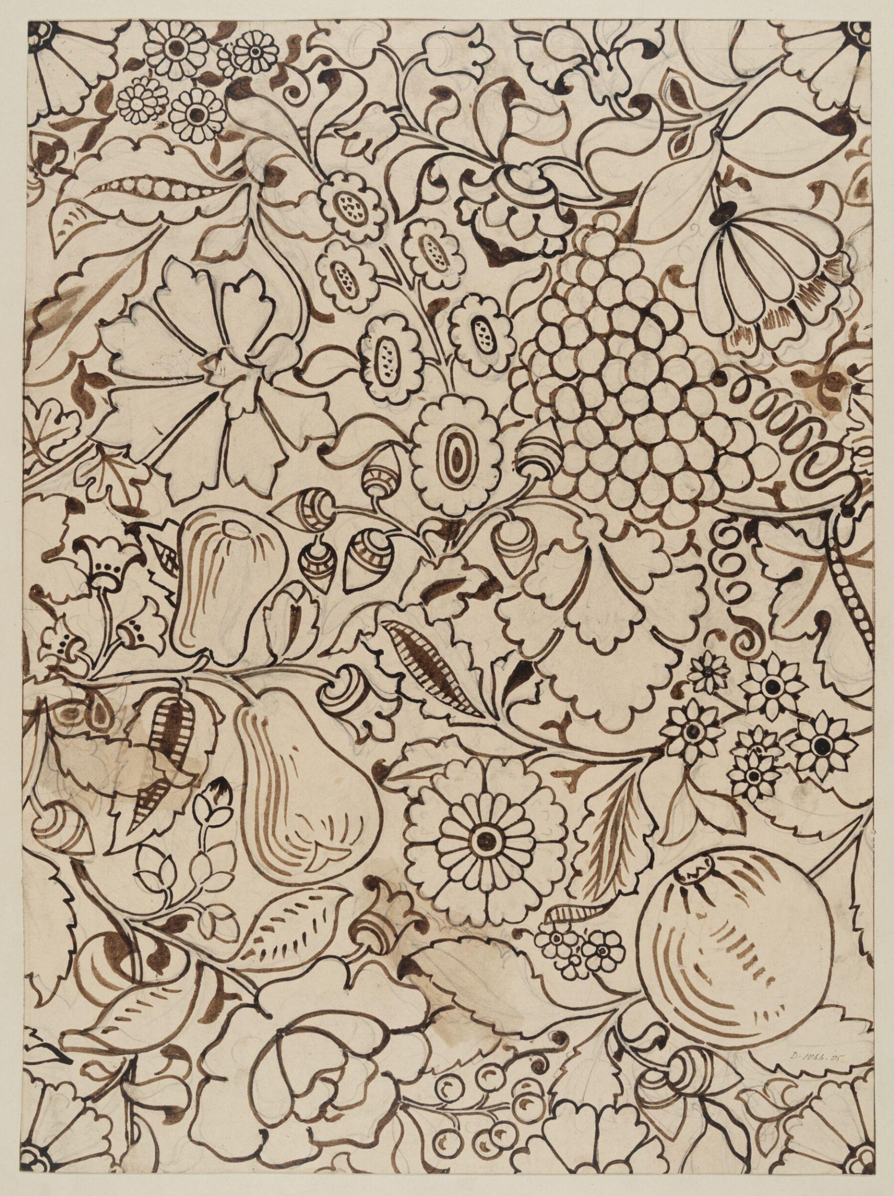 Drawing, Bruce James Talbert, 1850-1881