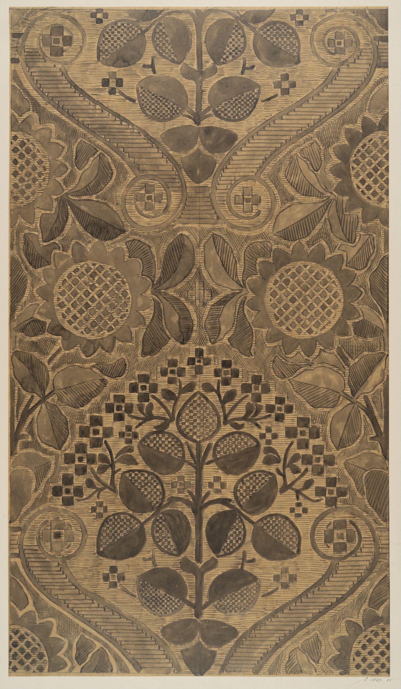 Drawing, Bruce James Talbert, 1850-1881