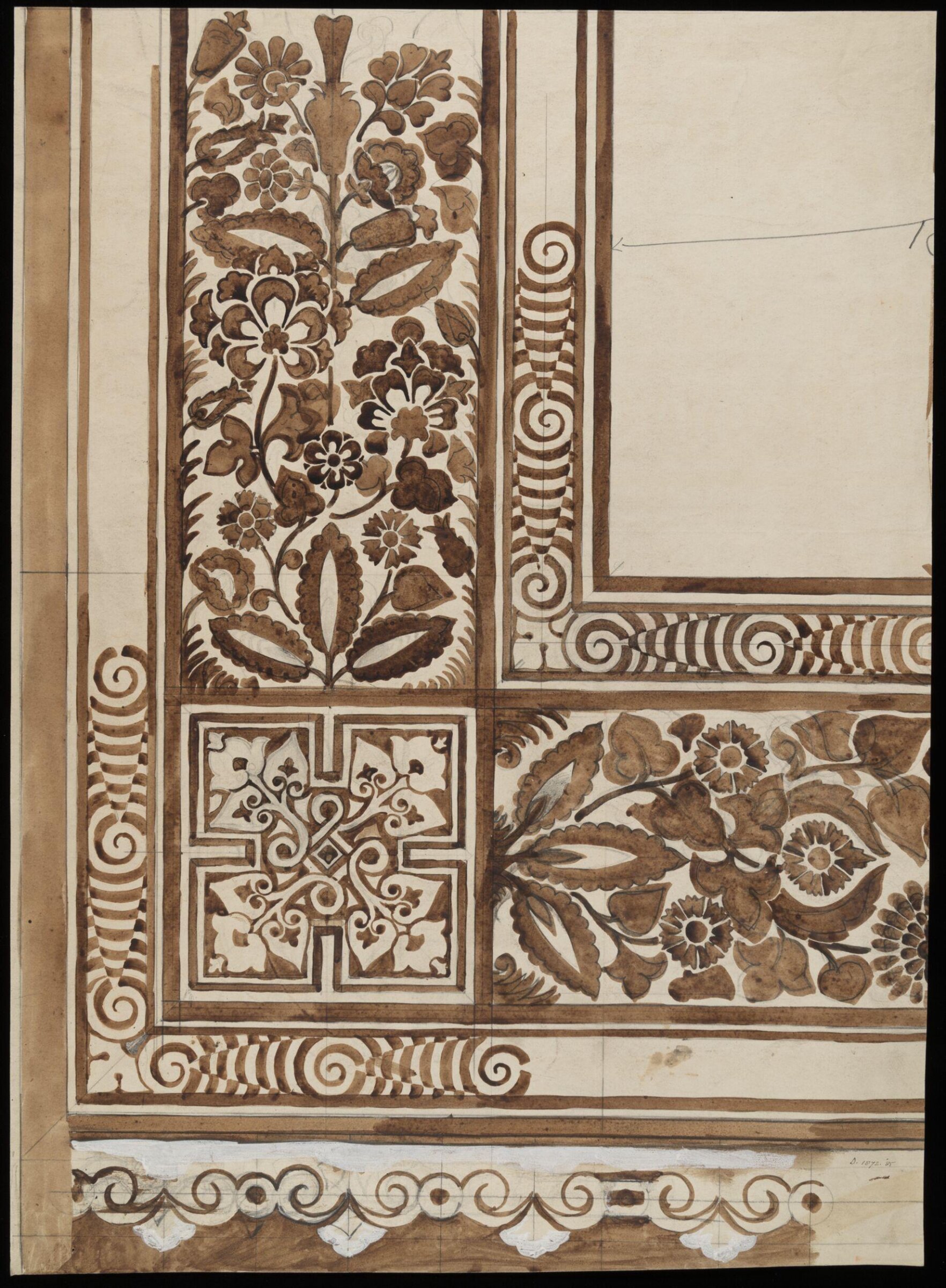 Drawing, Bruce James Talbert, 1850-1881