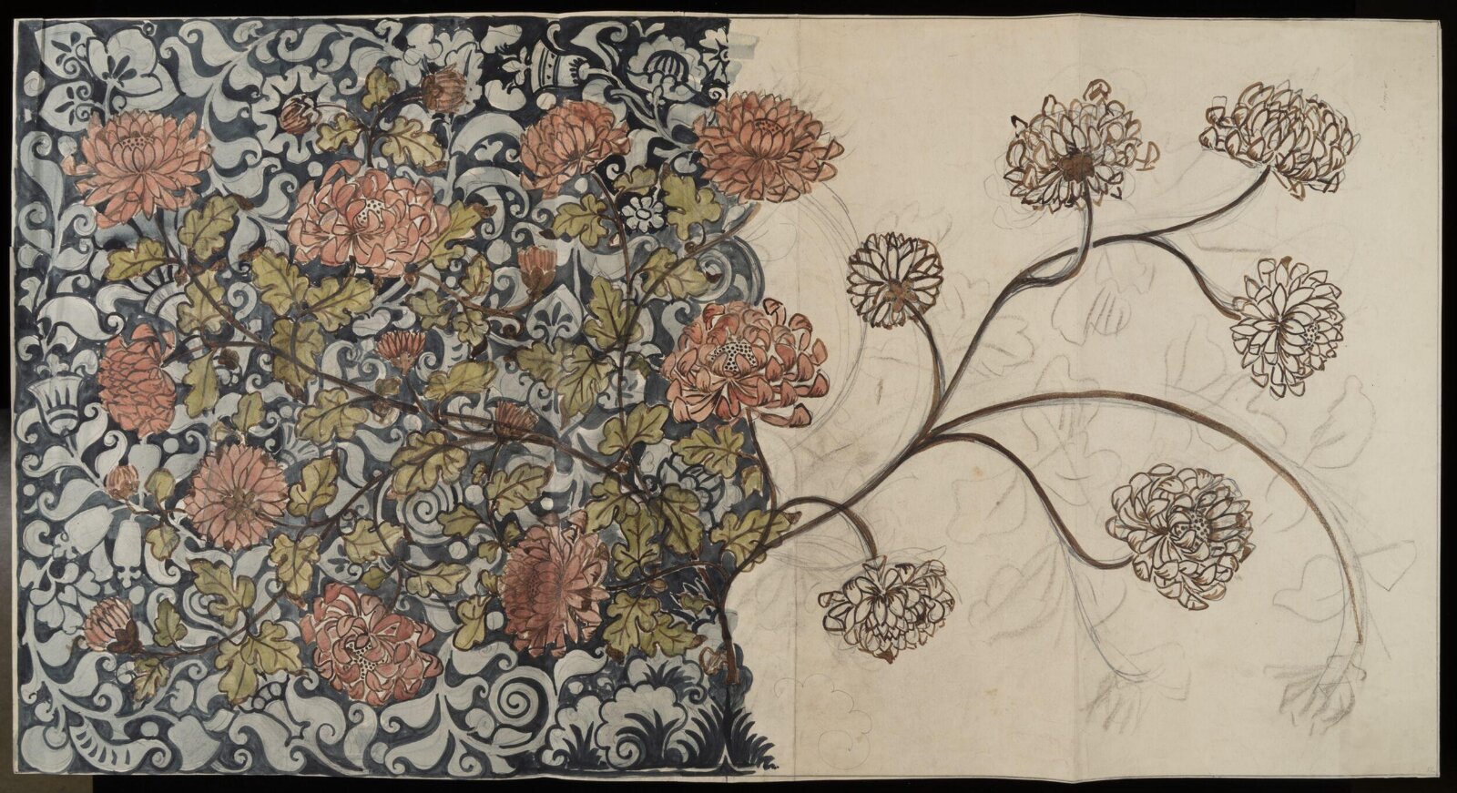 Drawing, Bruce James Talbert, 1850-1881
