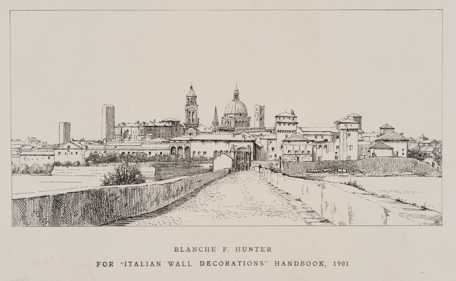 Drawing, Blanche F. Hunter, 1901