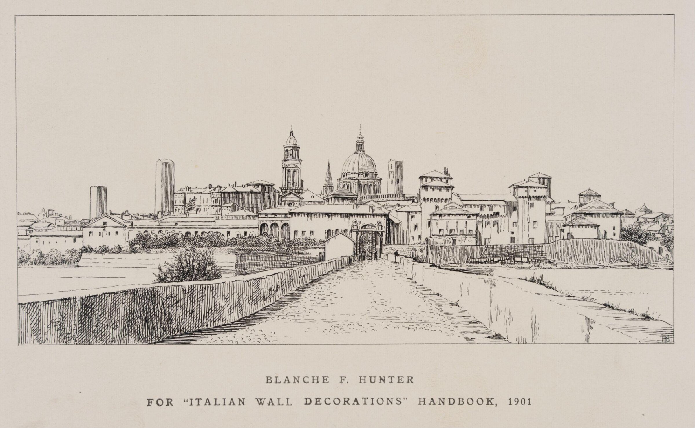 Drawing, Blanche F. Hunter, 1901