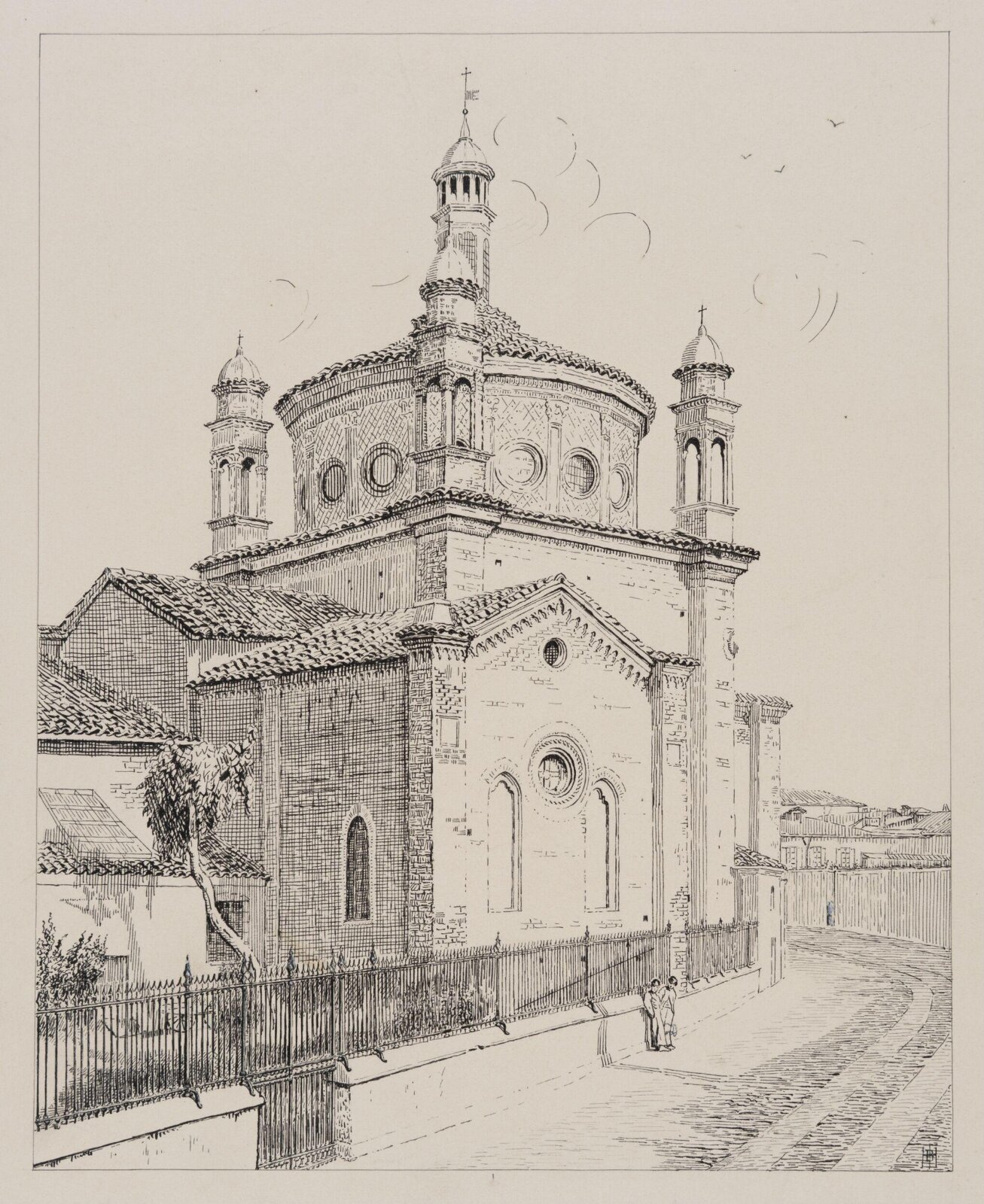 Drawing, Blanche F. Hunter, 1901