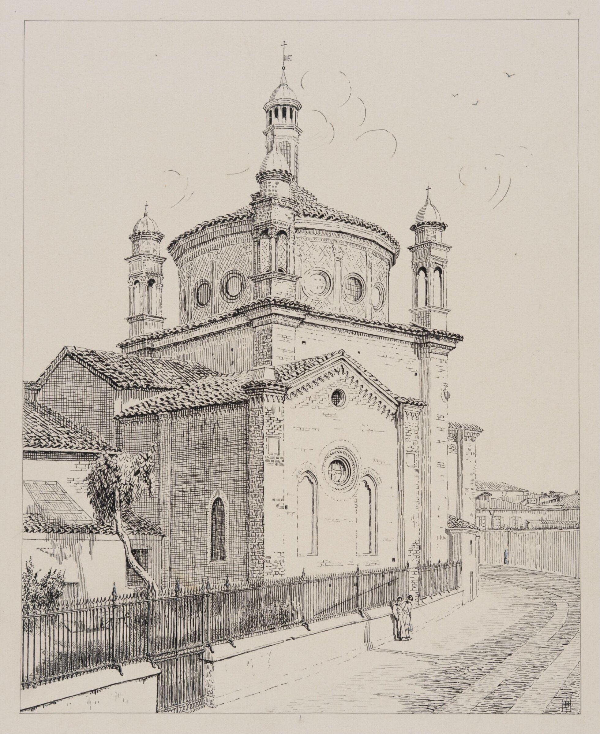 Drawing, Blanche F. Hunter, 1901