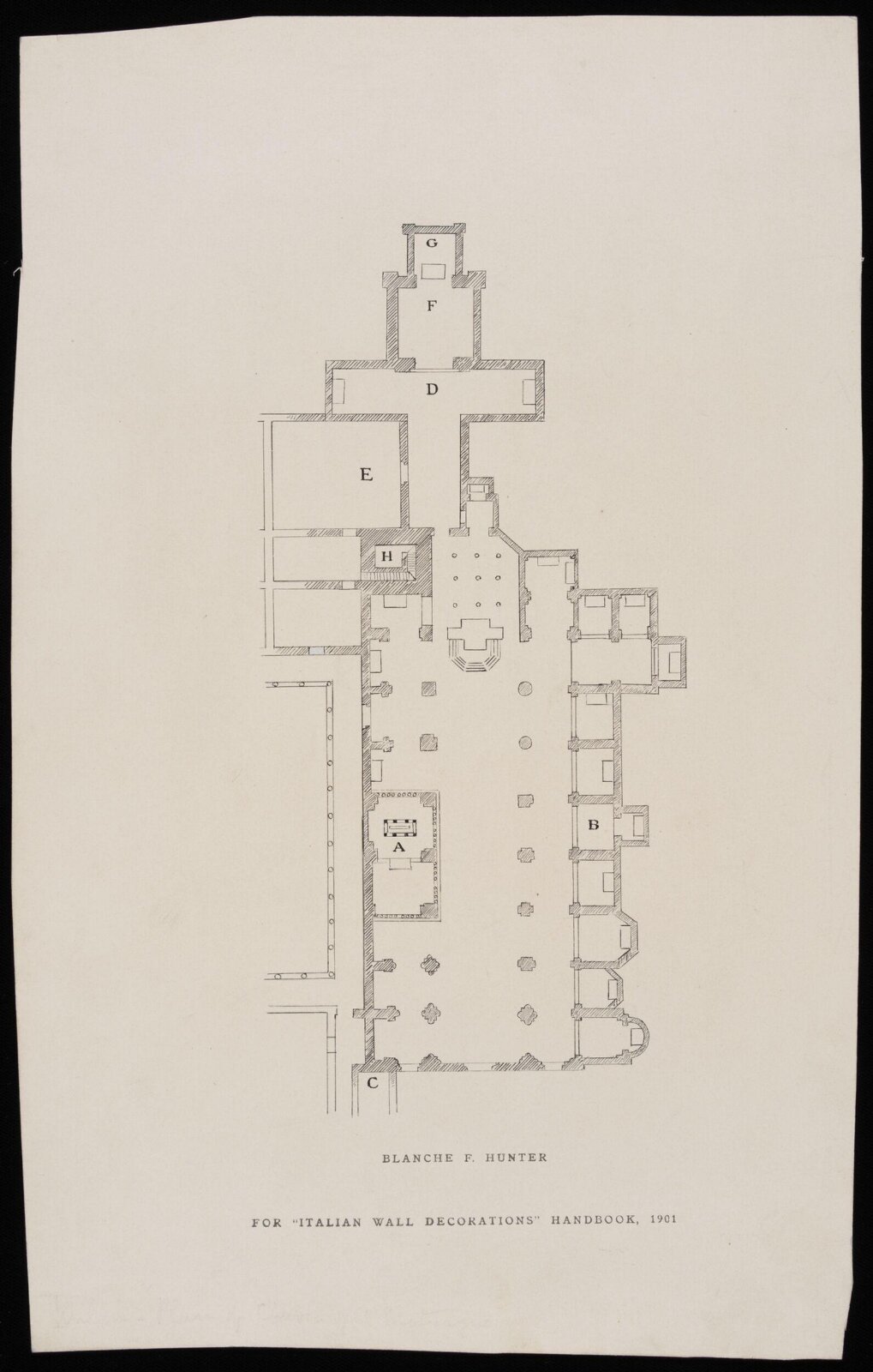Drawing, Blanche F. Hunter, 1901