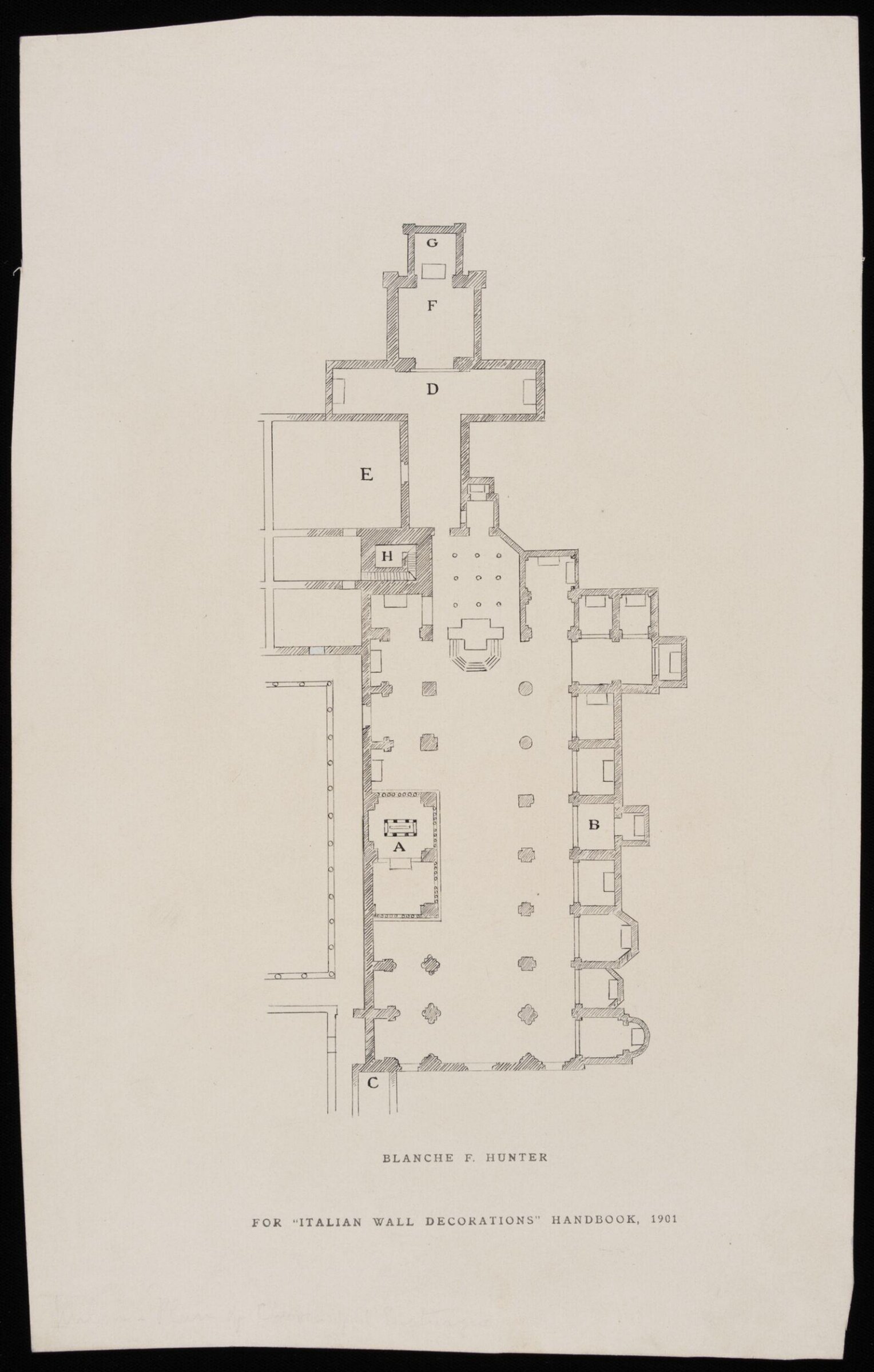 Drawing, Blanche F. Hunter, 1901