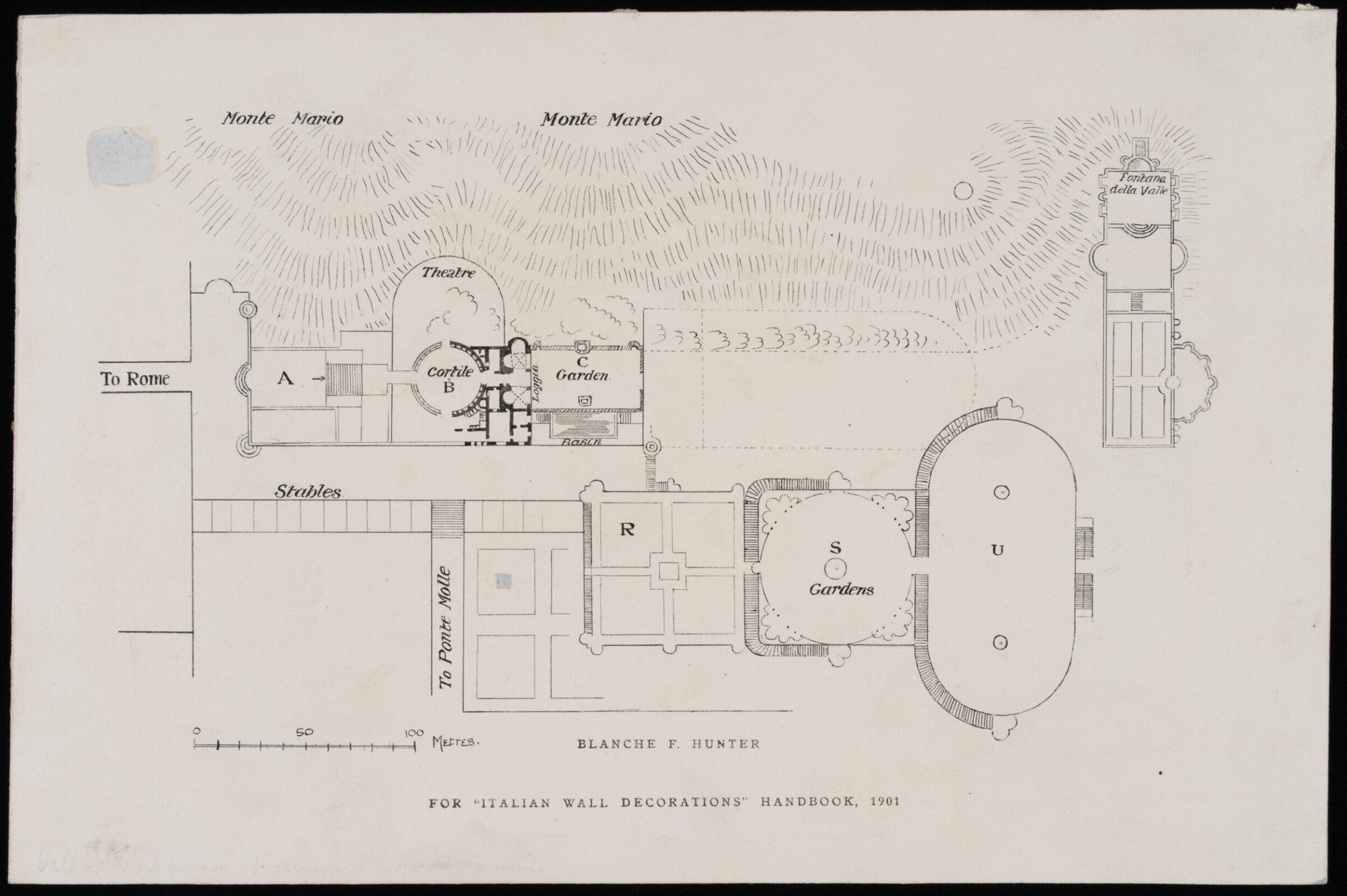 Drawing, Blanche F. Hunter, 1901