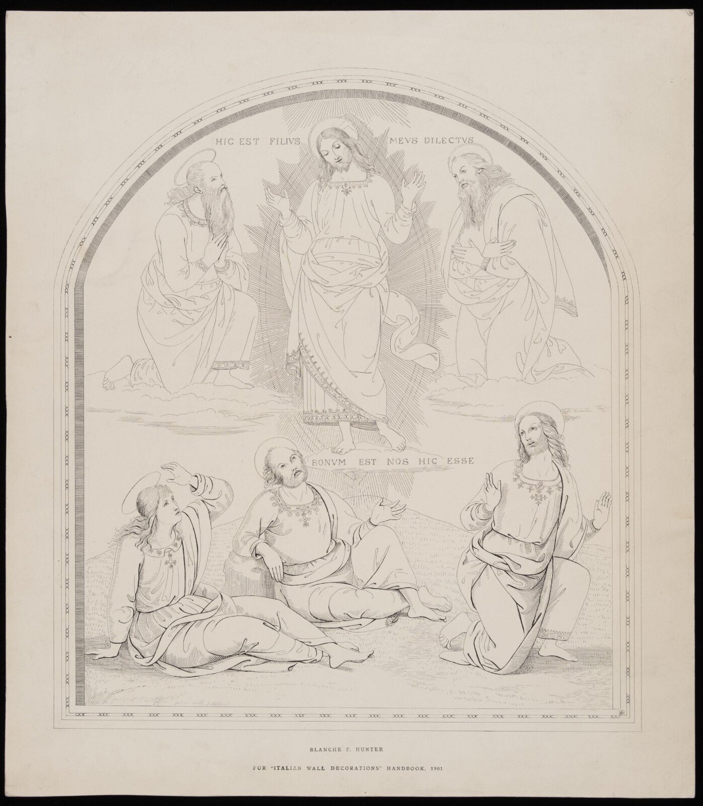 Drawing, Blanche F. Hunter, 1901