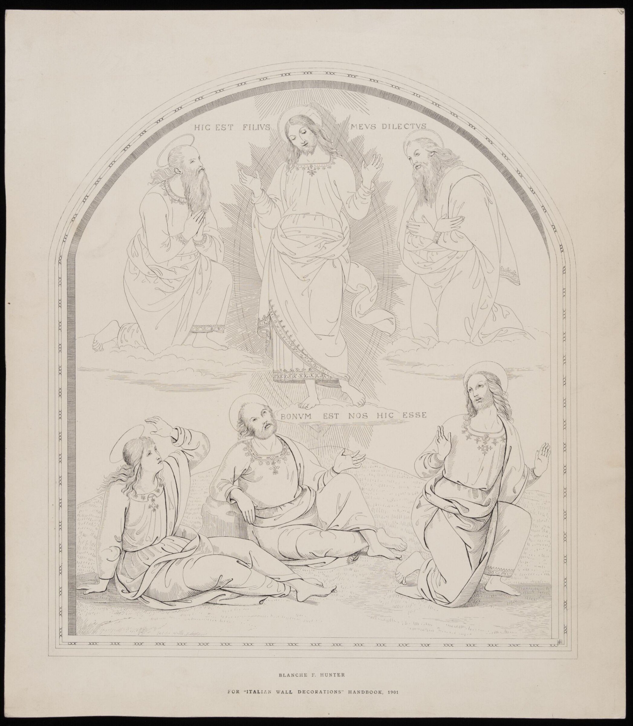 Drawing, Blanche F. Hunter, 1901