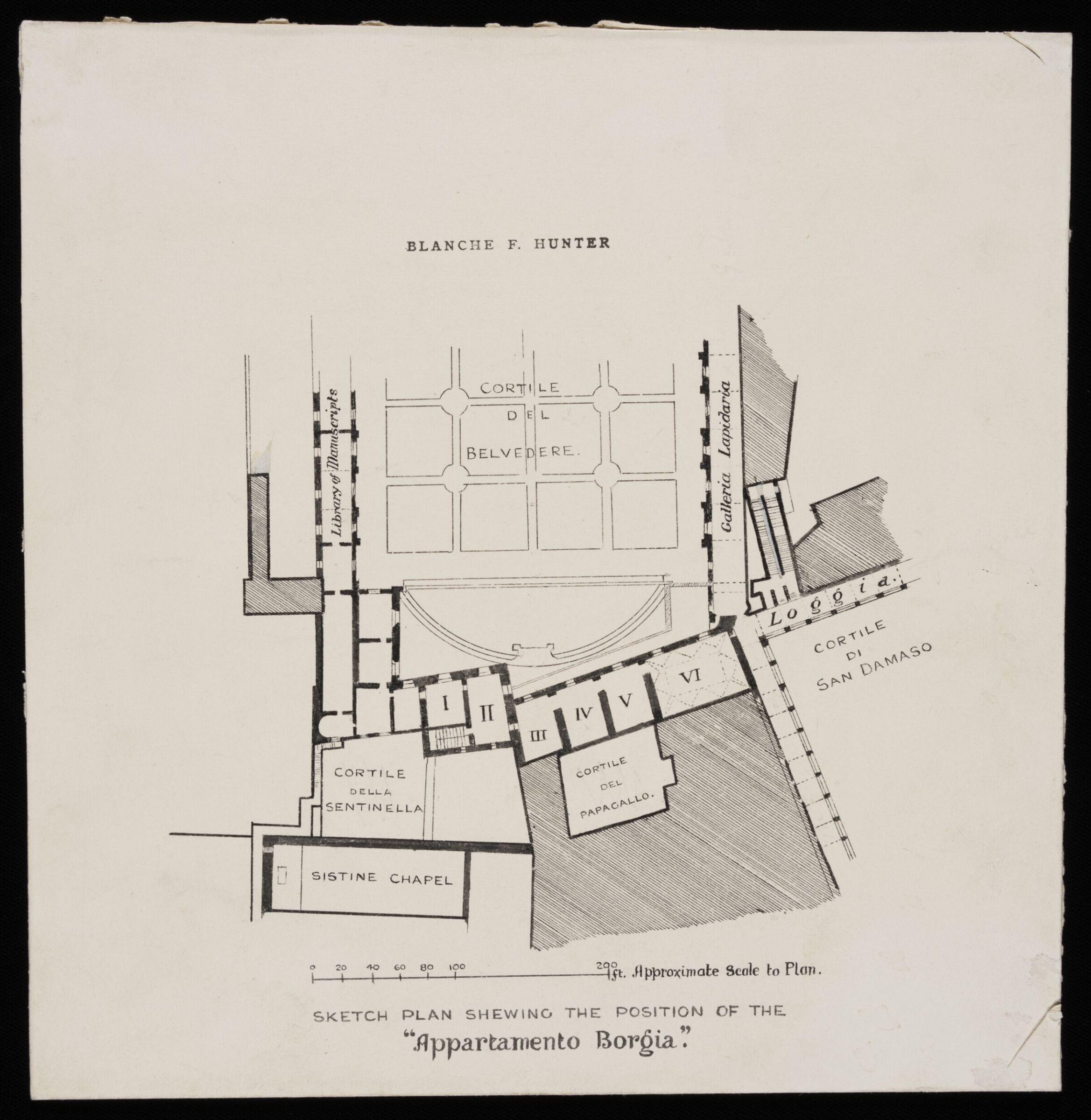 Drawing, Blanche F. Hunter, 1901