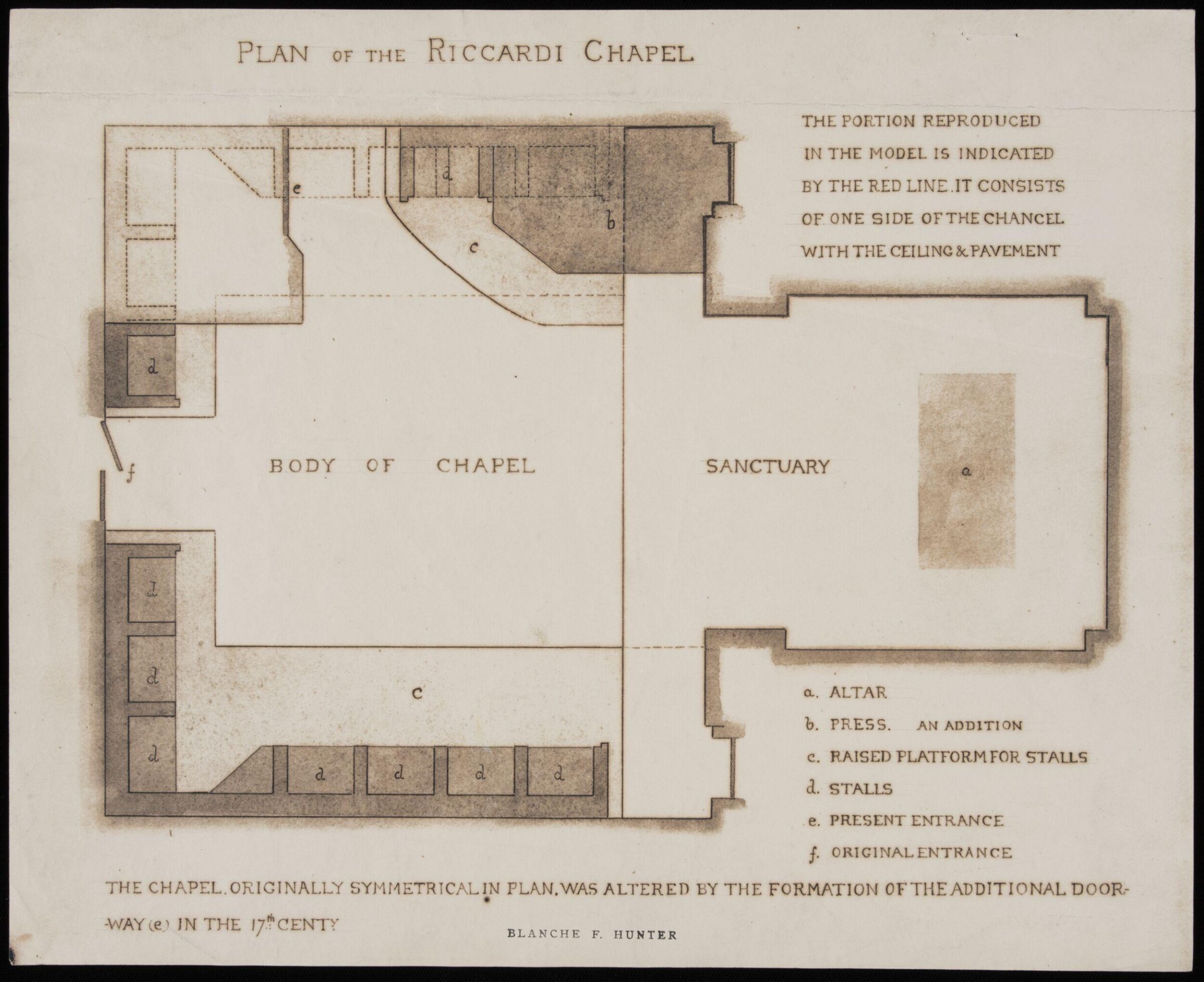 Drawing, Blanche F. Hunter, 1901