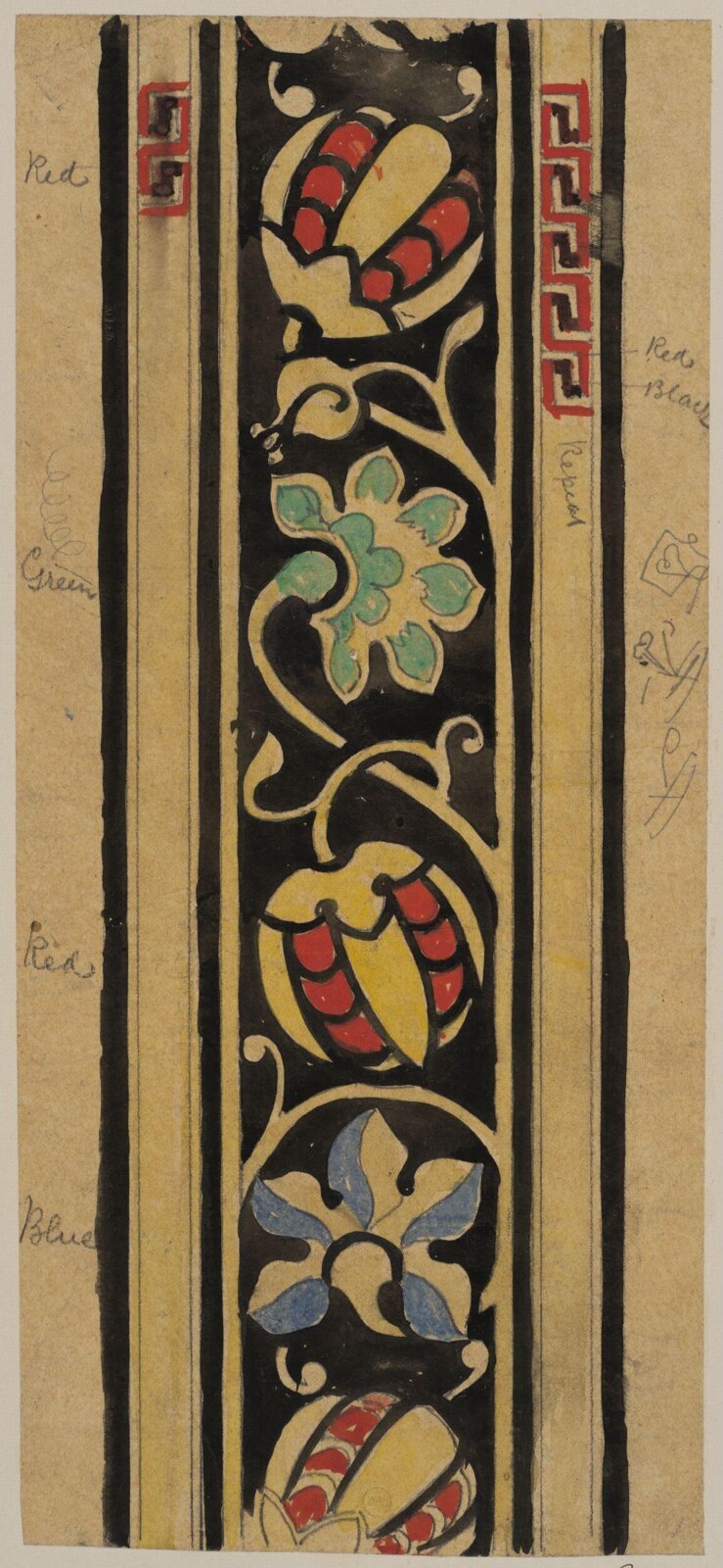 Drawing, Bruce James Talbert, circa 1870s