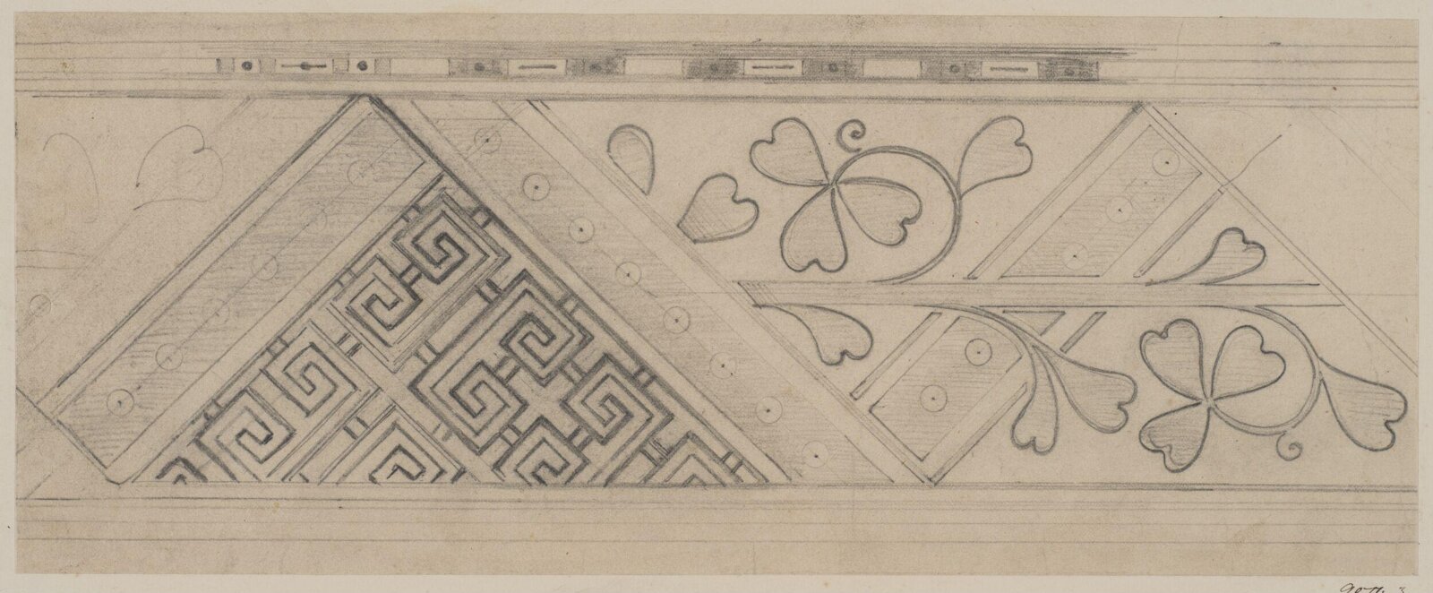 Drawing, Bruce James Talbert, circa 1870s