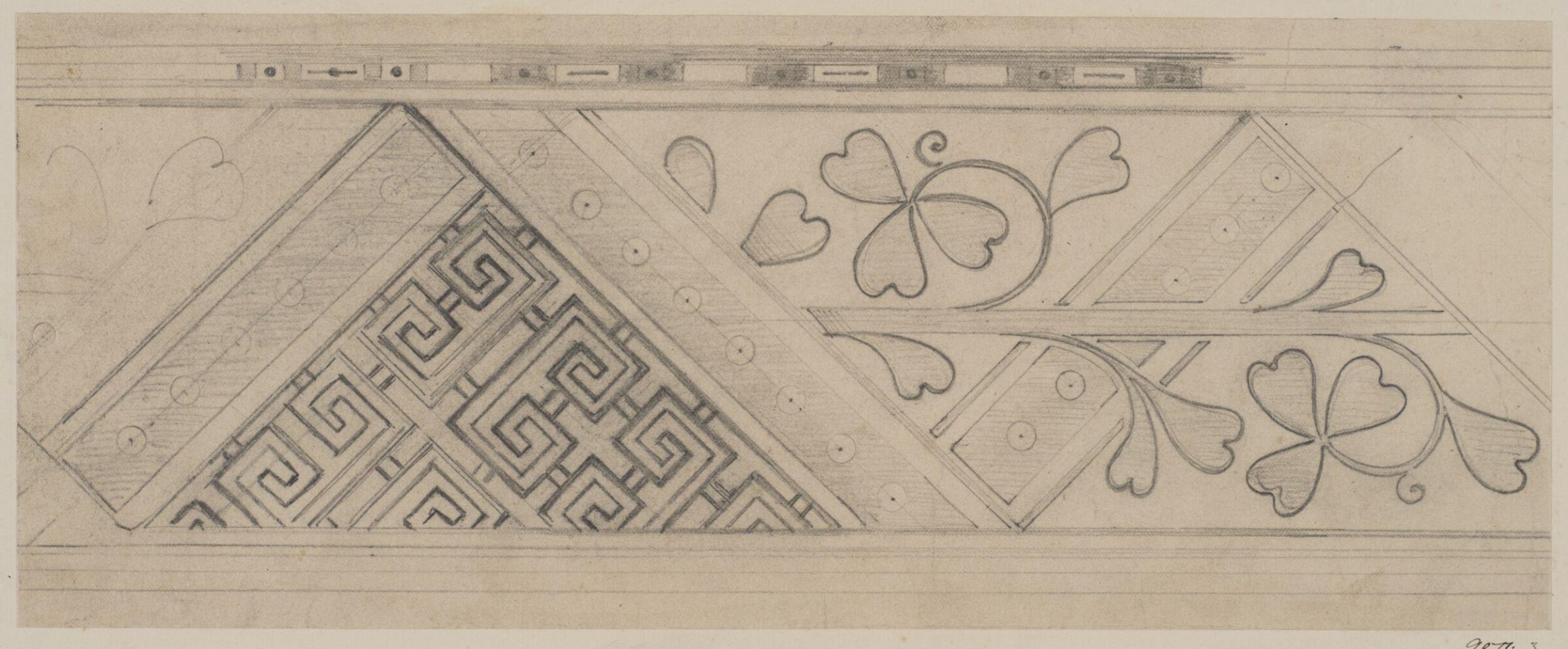 Drawing, Bruce James Talbert, circa 1870s