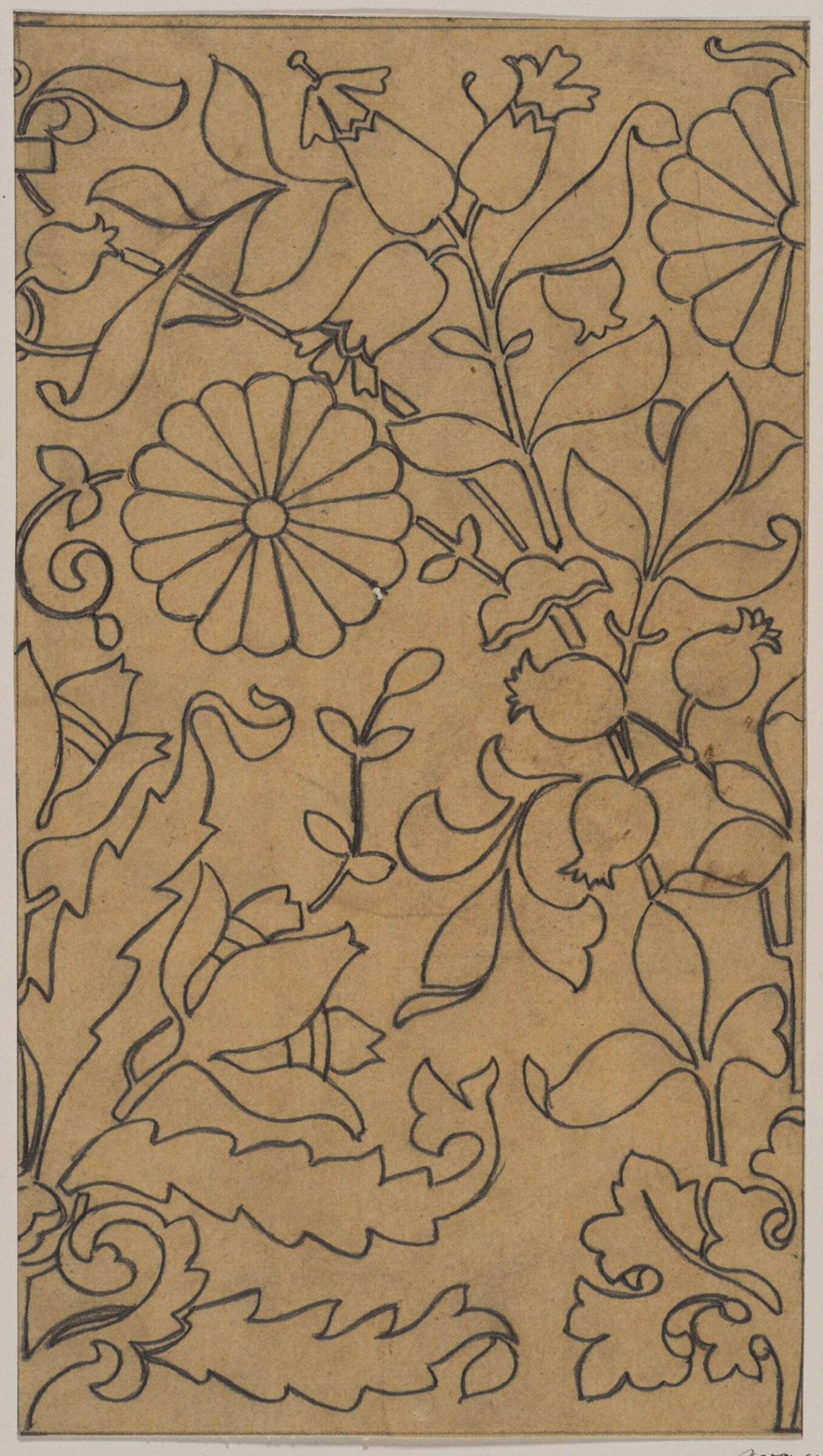 Drawing, Bruce James Talbert, circa 1870s